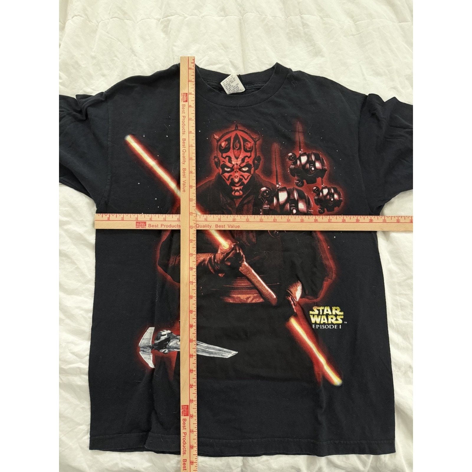 Star Wars Star Wars Episode 1 Darth Maul Official Design Ray Park Tee Size US L / EU 52-54 / 3 - 4 Thumbnail