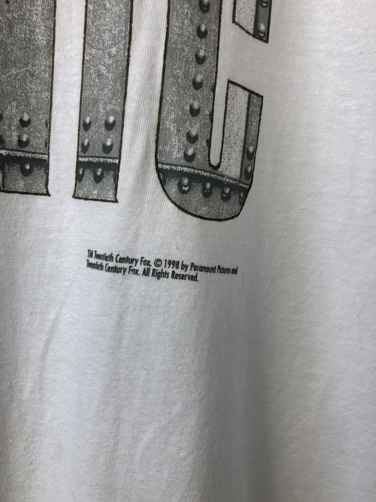 Vintage A James Cameron film Titanic 1998 vintage t shirt Size US L / EU 52-54 / 3 - 3 Thumbnail