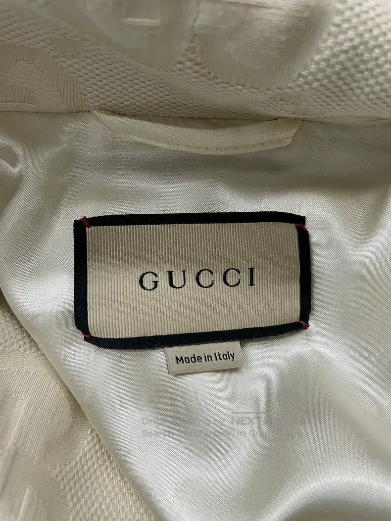 Gucci Gucci Beige dark pattern logo full pair of G jacket Size S / US 4 / IT 40 - 4 Thumbnail