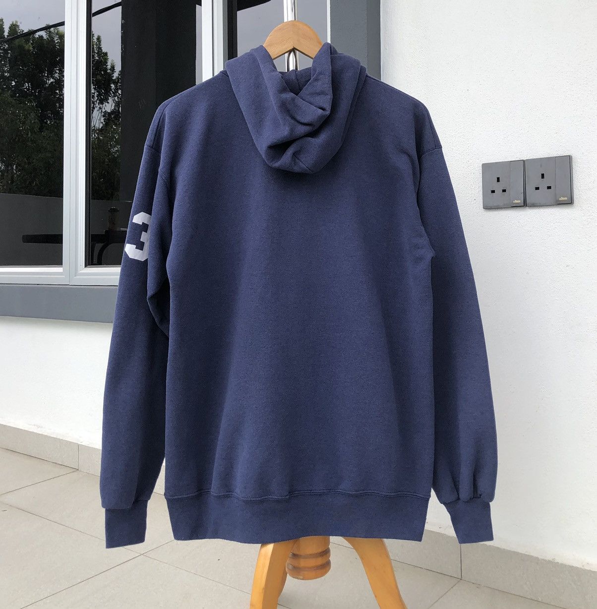 Vintage Vintage Hoodie Pull Over General Big Logo Sweatshirt Size US M / EU 48-50 / 2 - 2 Thumbnail