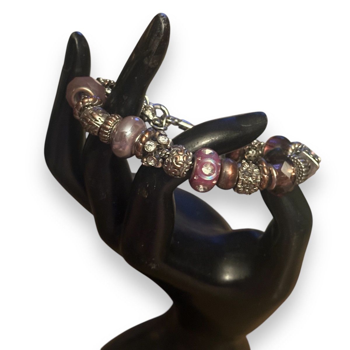 Other Silver tone sliding bead charm bracelet Size ONE SIZE - 5 Thumbnail