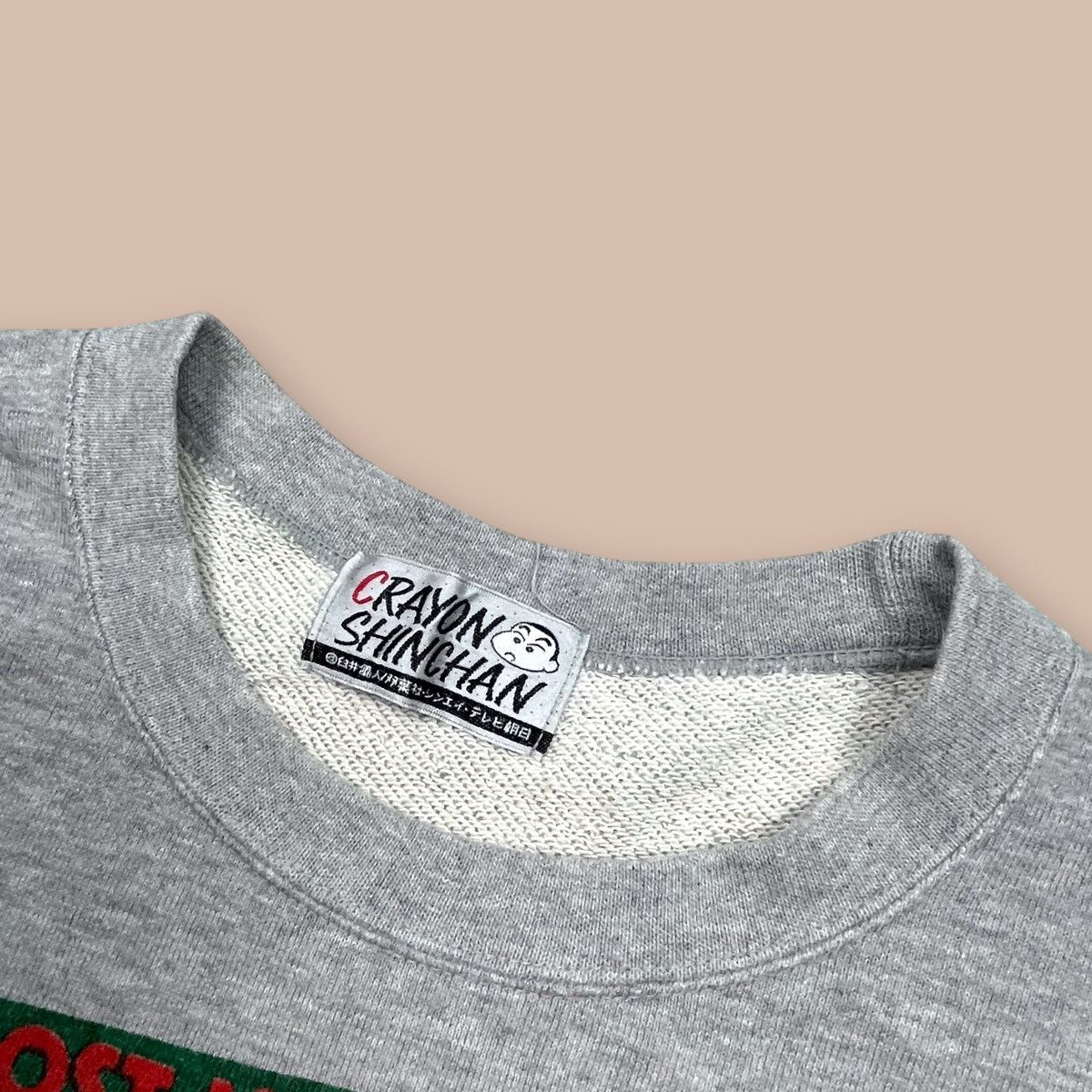 Anime Vintage90's Crayon Shin Chan Sweatshirt Size US L / EU 52-54 / 3 - 4 Thumbnail