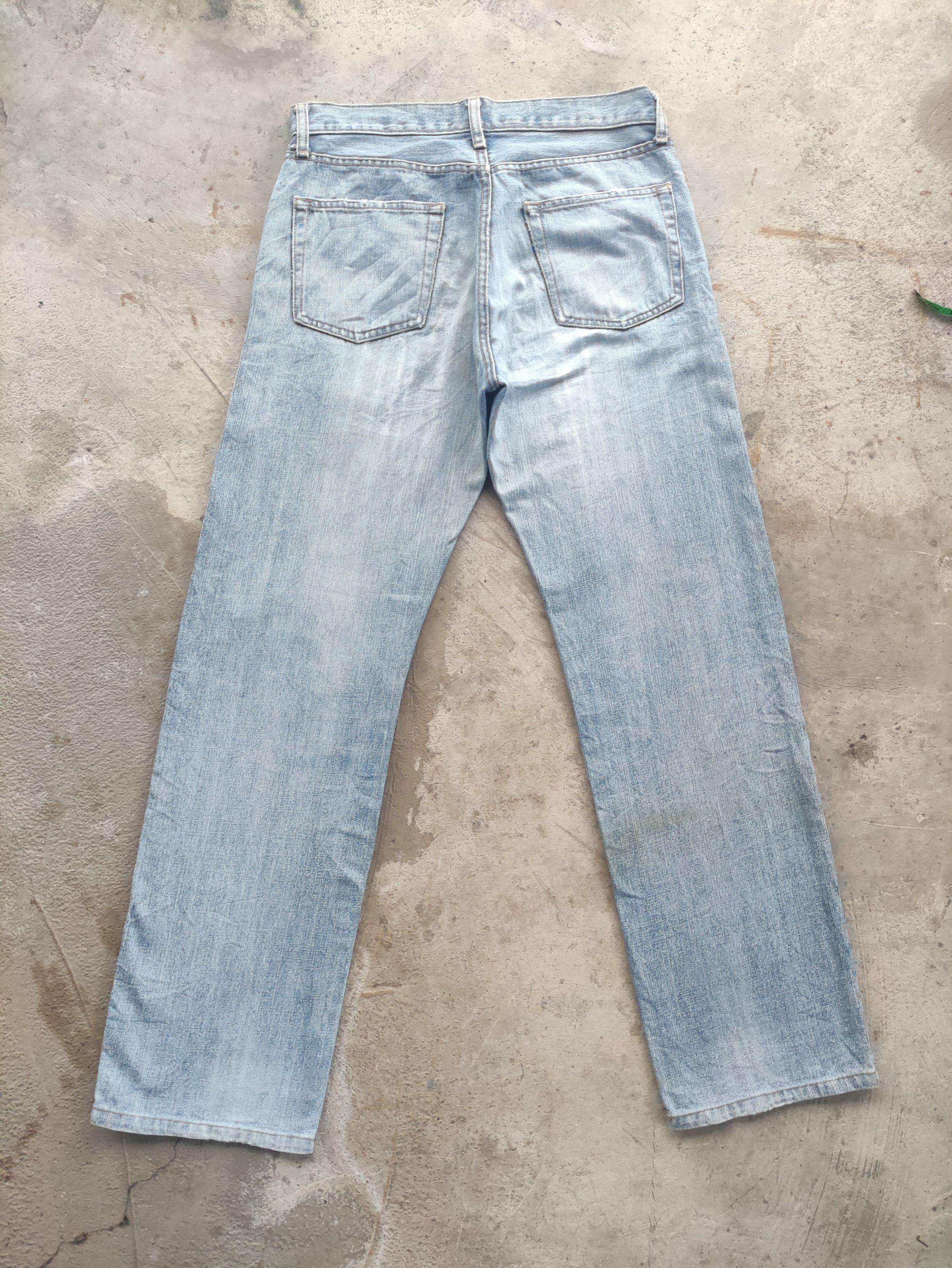 Japanese Brand Vintage Japanese Denim Distressed Faded Jean Size US 32 / EU 48 - 8 Thumbnail