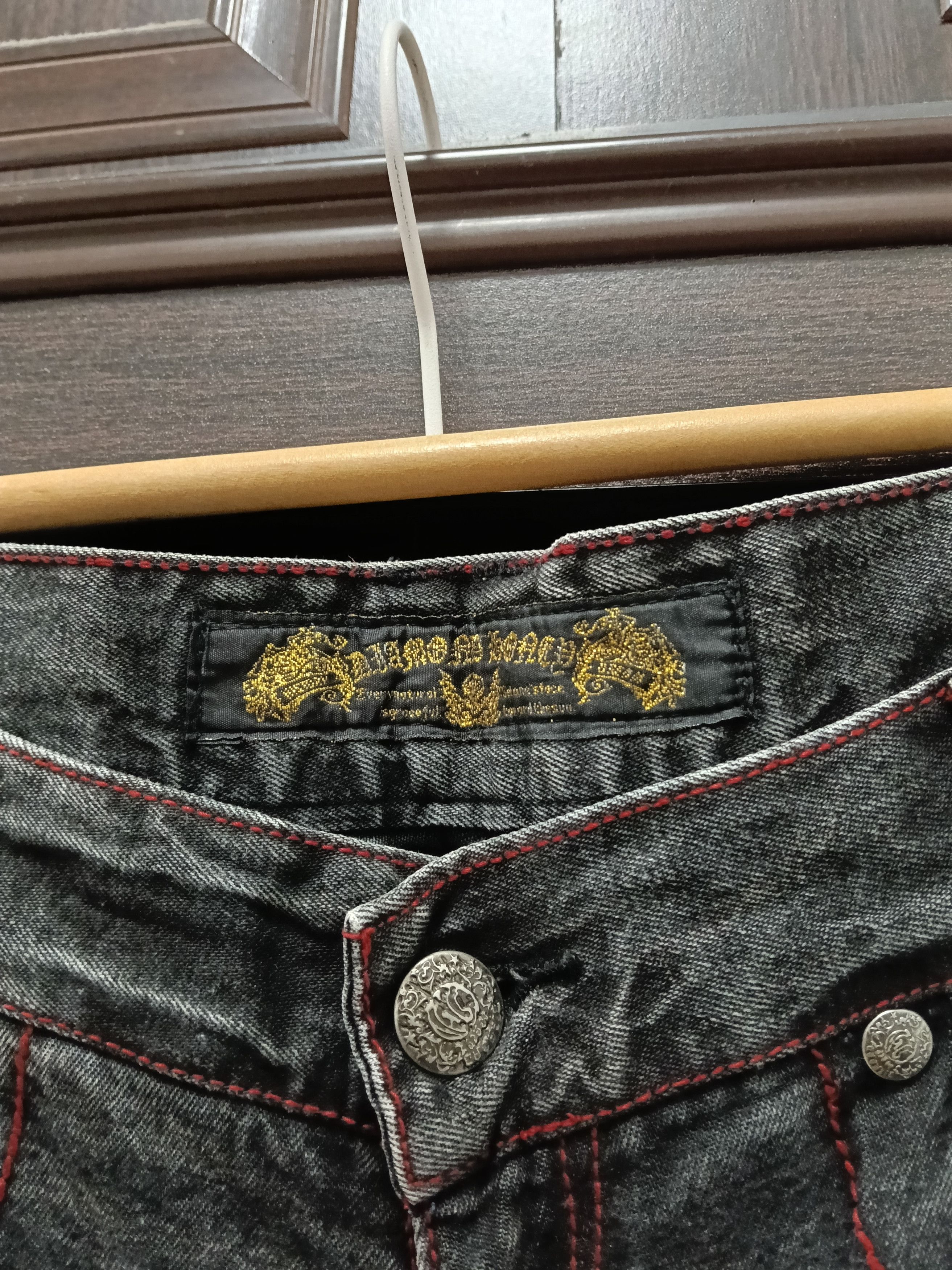 14th Addiction 💥Flared Diamond Honey Japanese Denim💥 Size US 34 / EU 50 - 5 Thumbnail