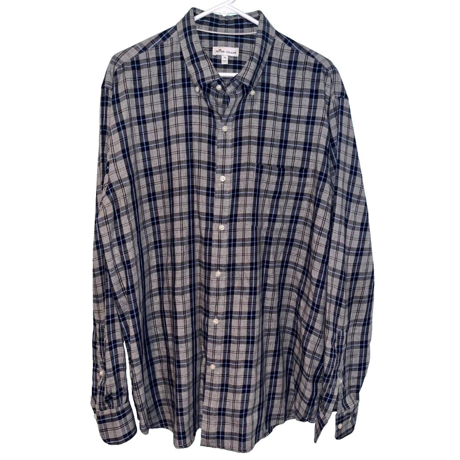 Peter Millar Peter Millar Plaid Button Down Shirt XL Mountainside Beach Size US XL / EU 56 / 4 - 5 Thumbnail