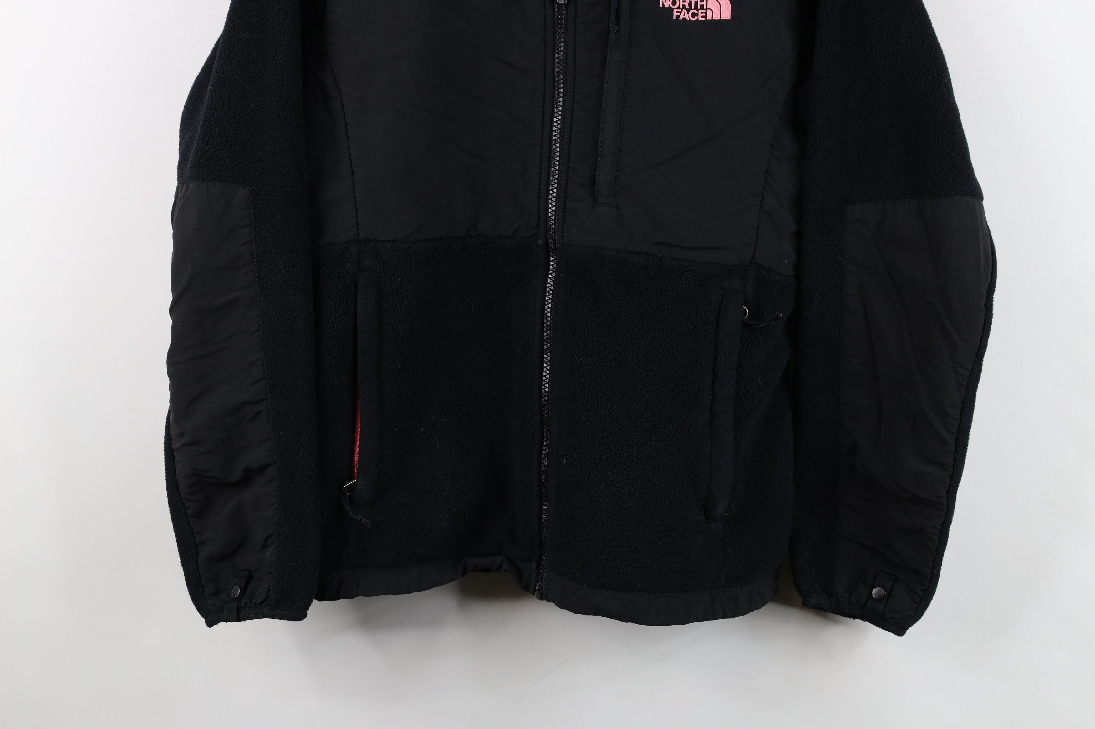 The North Face Vintage The North Face Spell Out Denali Fleece Jacket Black Size M / US 6-8 / IT 42-44 - 3 Thumbnail