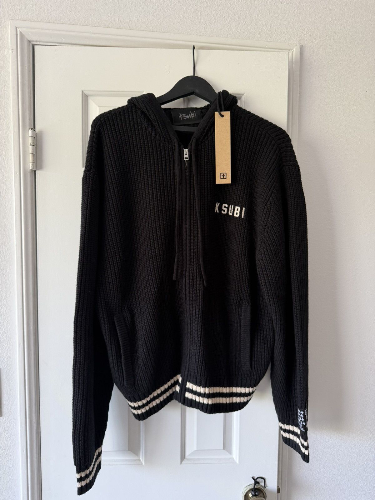 Ksubi Boxer Zip Knit Hoodie Midnight Size US M / EU 48-50 / 2 - 1 Thumbnail