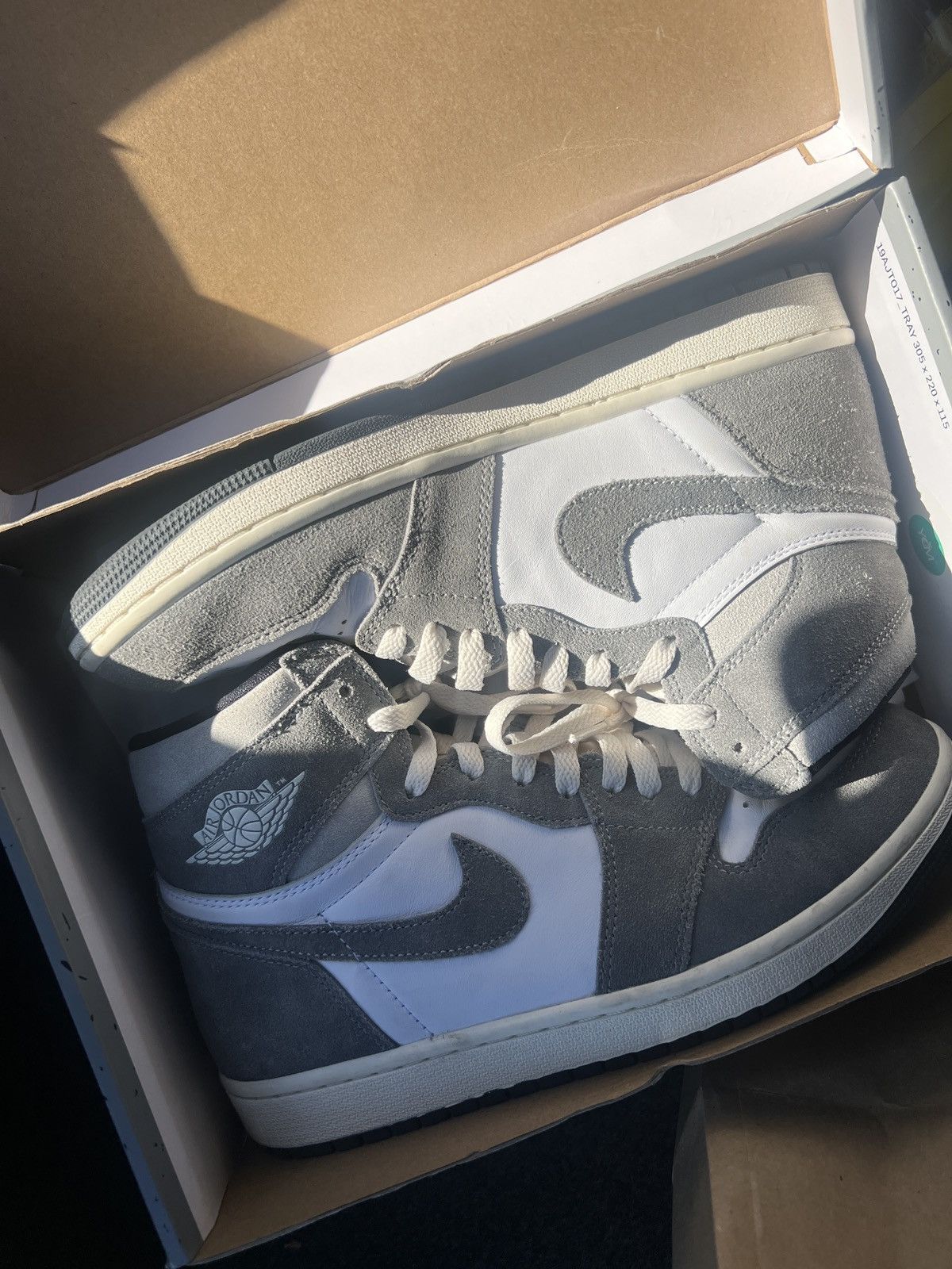 Jordan Brand Jordan 1 Washed Blacked Size US 9 / EU 42 - 7 Thumbnail