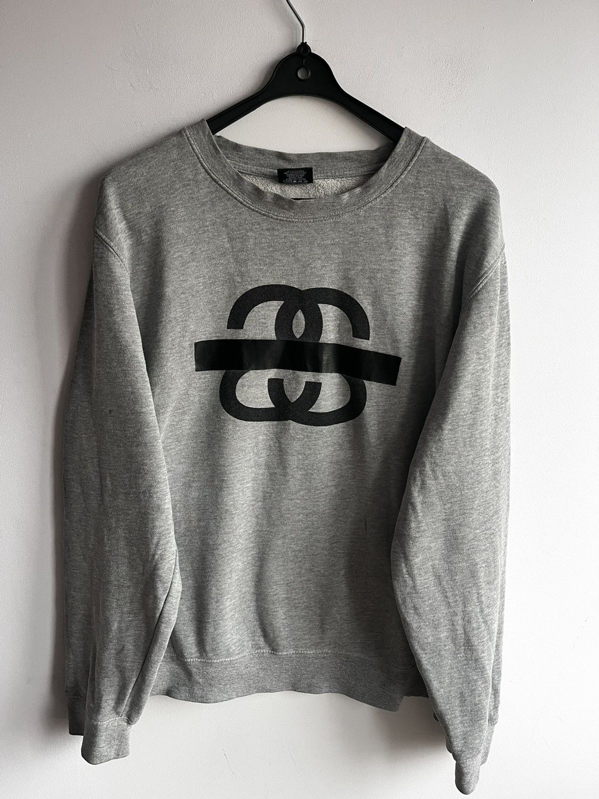 Stussy Stussy grey crewneck L Size US L / EU 52-54 / 3 - 1 Thumbnail