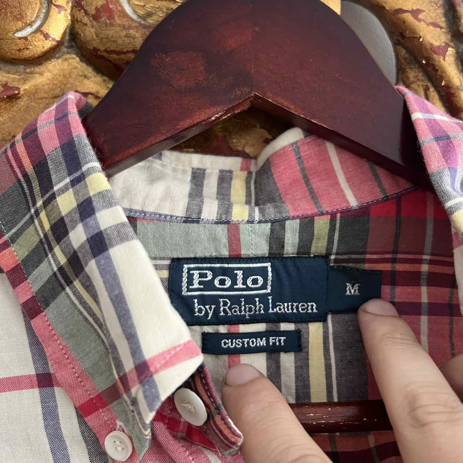 Polo Ralph Lauren VINTAGE Ralph Lauren Button-Up Flannel Shirt Mens 90s Size US M / EU 48-50 / 2 - 7 Thumbnail