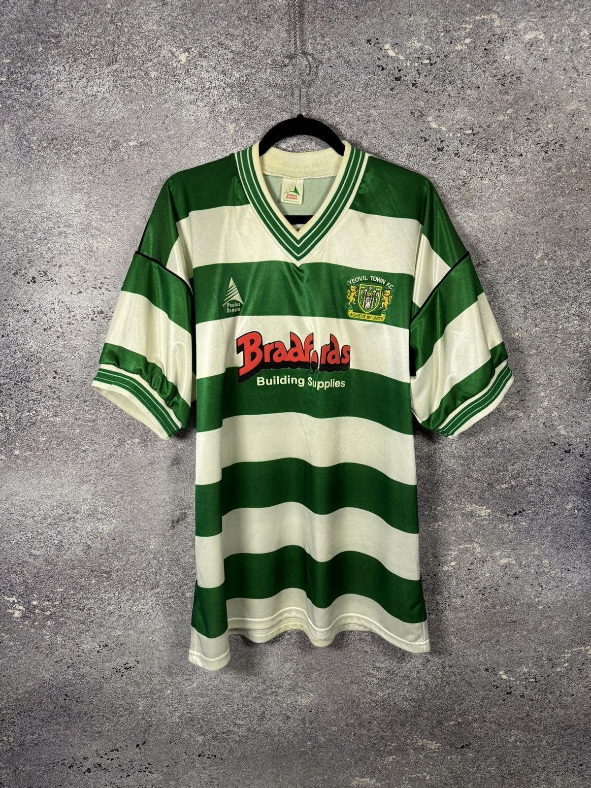 Vintage Vintage Yeovil Town FC 2003/04 Paulas Benara Soccer Jersey Size US XL / EU 56 / 4 - 1 Thumbnail