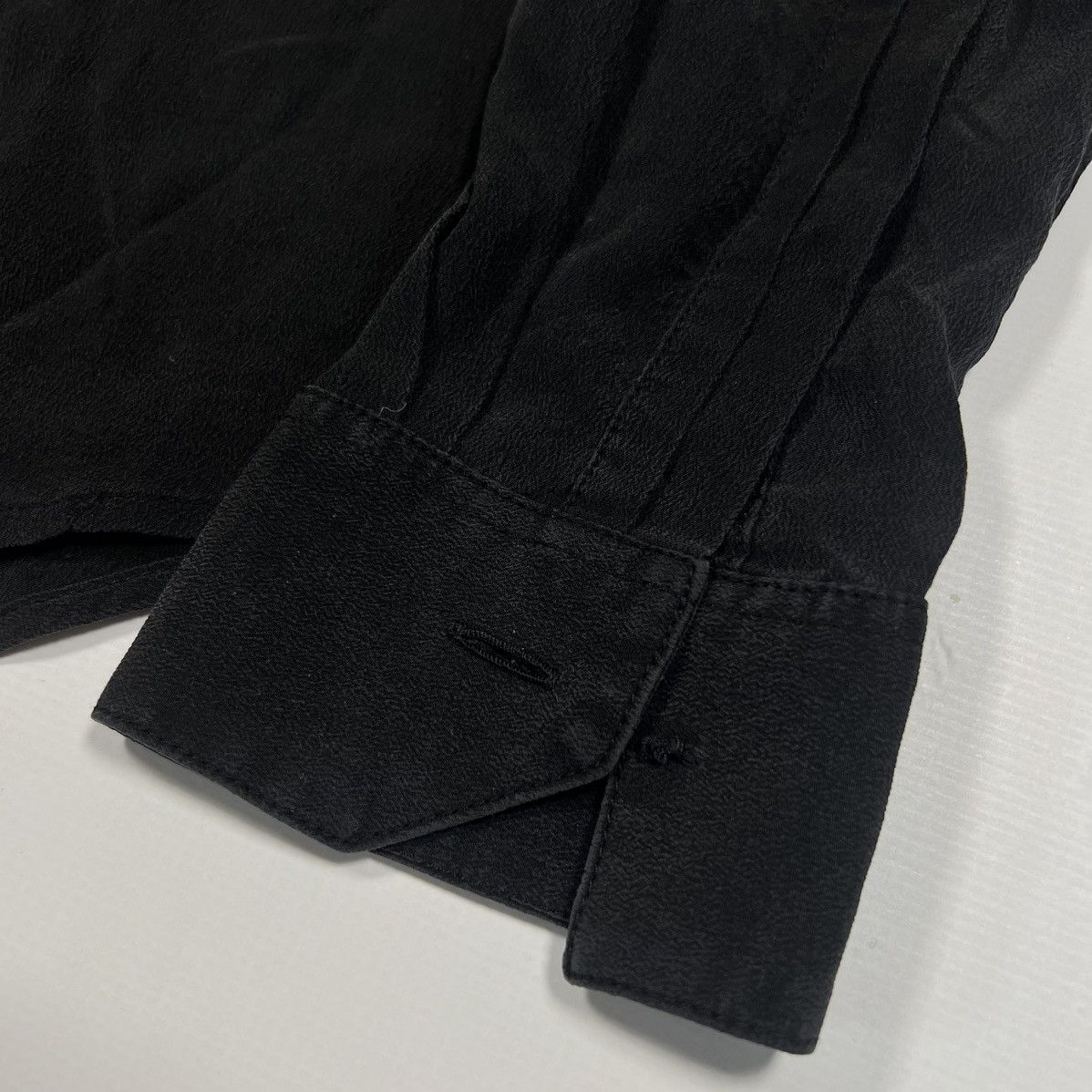Saint Laurent Paris |[ FW17 Saint Laurent Crepe Silk Button Up Shirt ]| Size US S / EU 44-46 / 1 - 6 Thumbnail