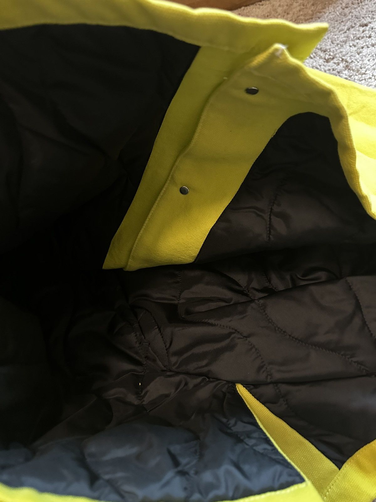 Heron Preston Heron Preston Utility Work Jacket Yellow Size XS Brand New Size US XS / EU 42 / 0 - 16 Thumbnail