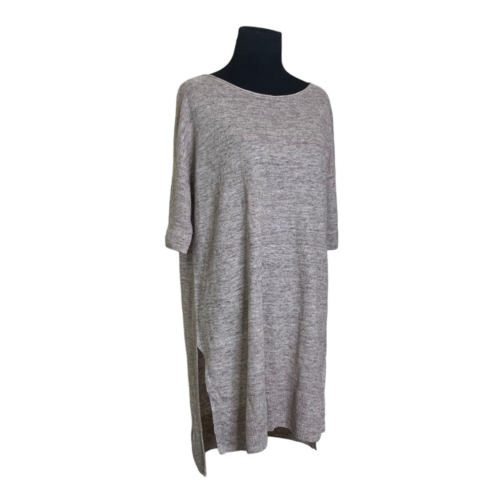 Eileen Fisher Eileen Fisher linen knit short sleeves tunic top size M Size M / US 6-8 / IT 42-44 - 7 Thumbnail
