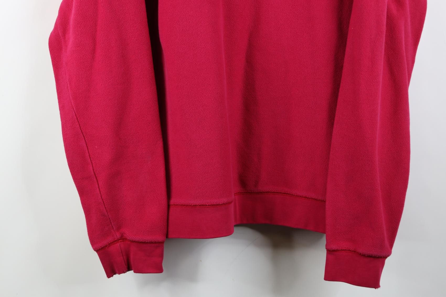 Lands' End Vintage 90s Lands End Thermal Knit Crewneck Sweater Pink Size US M / EU 48-50 / 2 - 3 Thumbnail