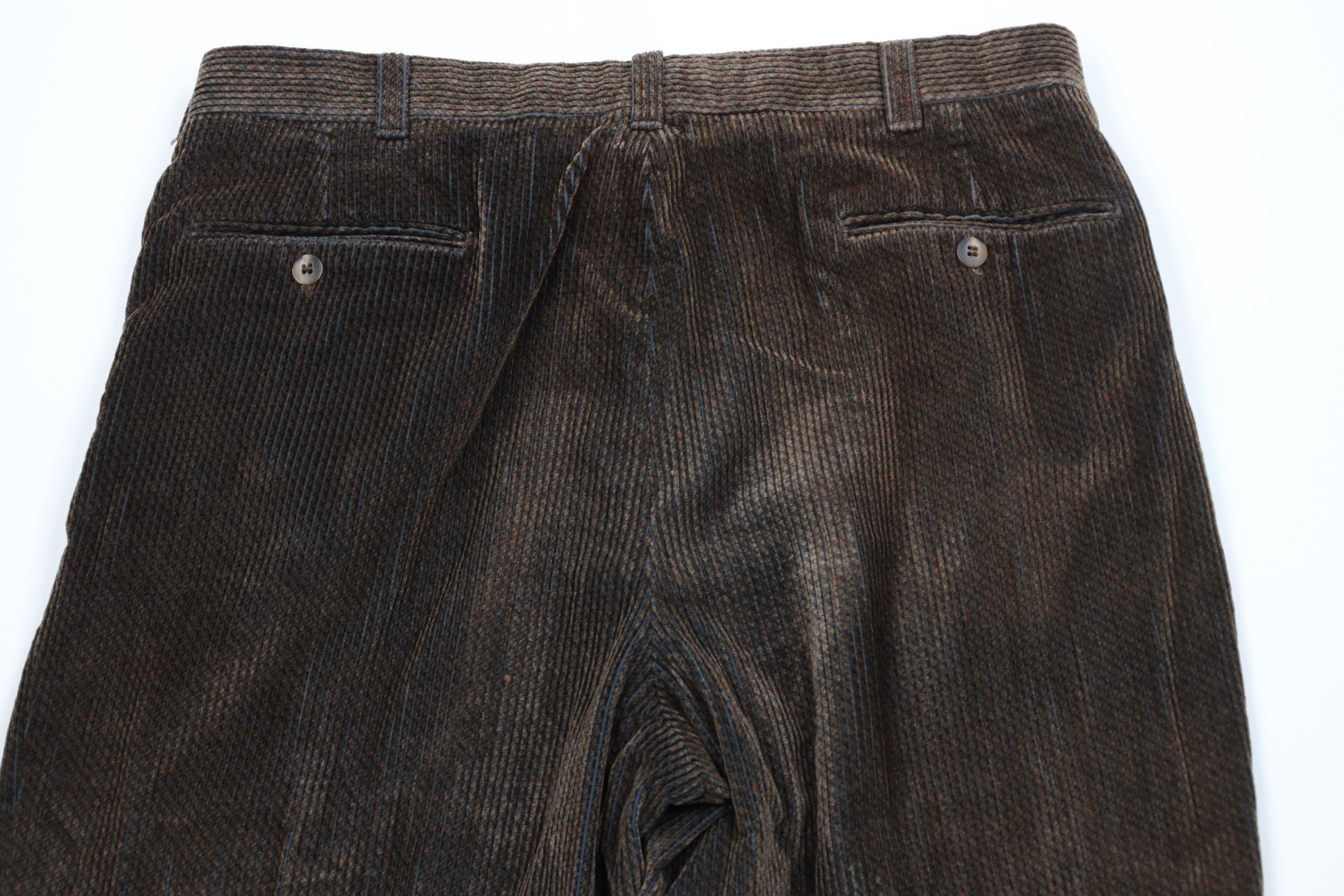 Vintage Vintage 90s Streetwear Rainbow Fleck Wide Leg Corduroy Pants Size US 36 / EU 52 - 11 Thumbnail