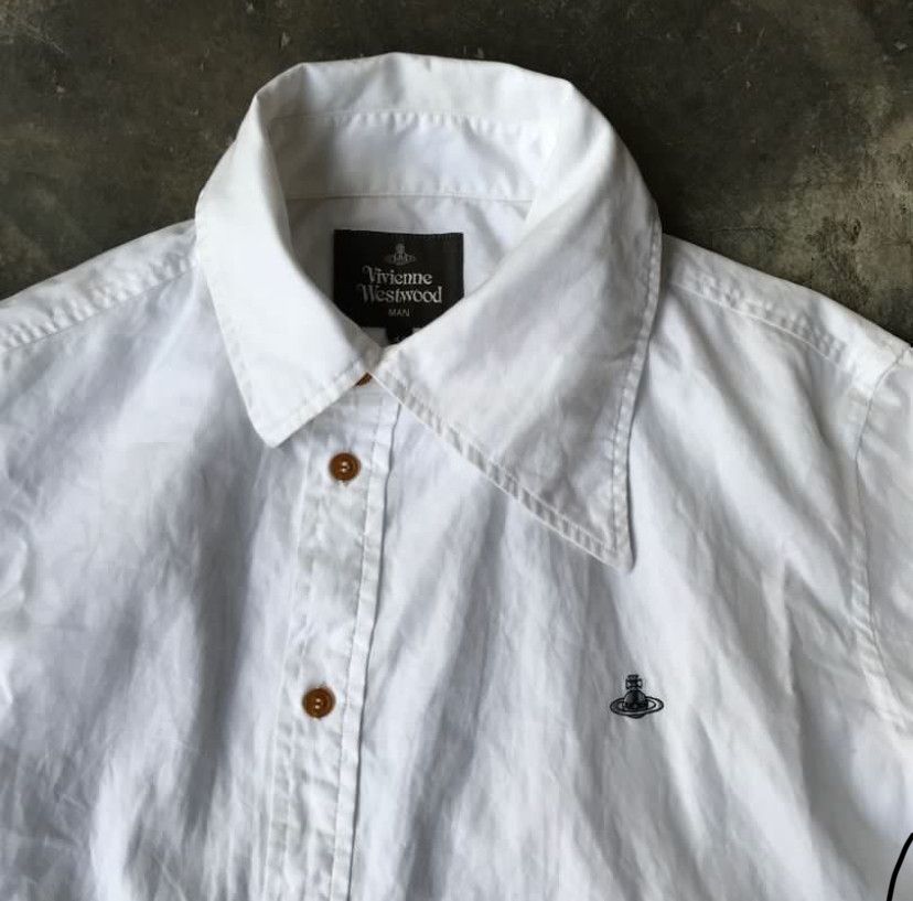 Vivienne Westwood Vivienne westwood asymmetrical button up shirt Size US M / EU 48-50 / 2 - 2 Thumbnail