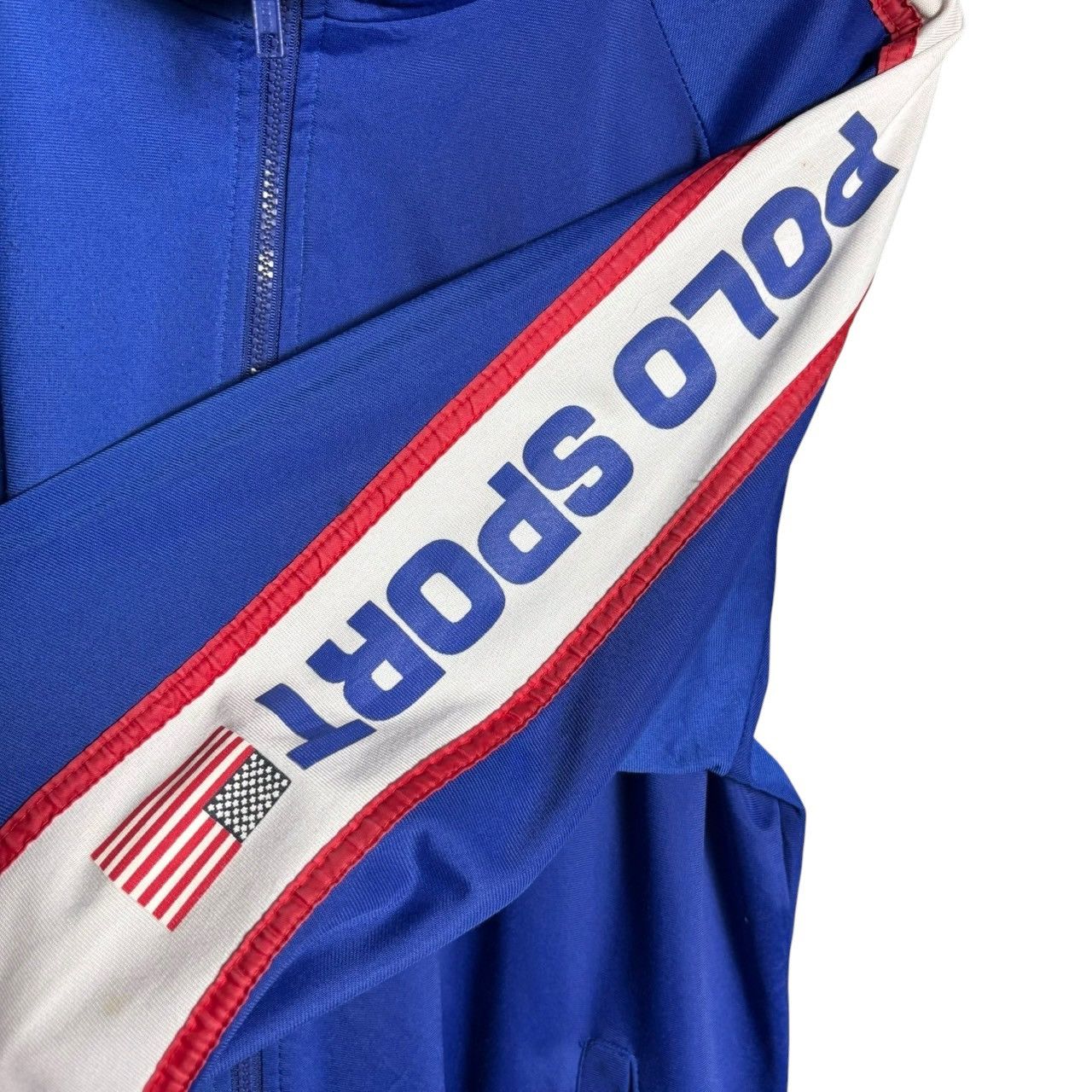 Polo Ralph Lauren Vintage 90s Polo Sport Ralph Lauren Logo Tracksuit Jacket Size US L / EU 52-54 / 3 - 5 Thumbnail