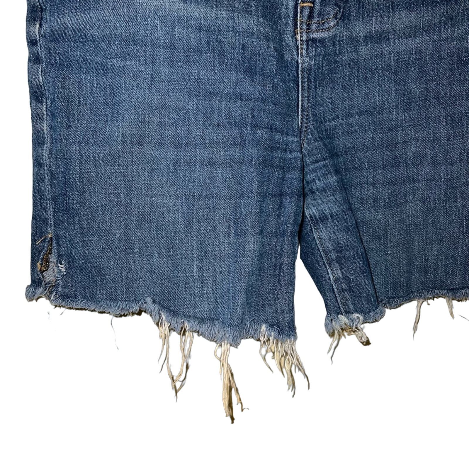 Madewell MADEWELL mom jean raw hem shorts 27 Size 27" / US 4 / IT 40 - 4 Thumbnail