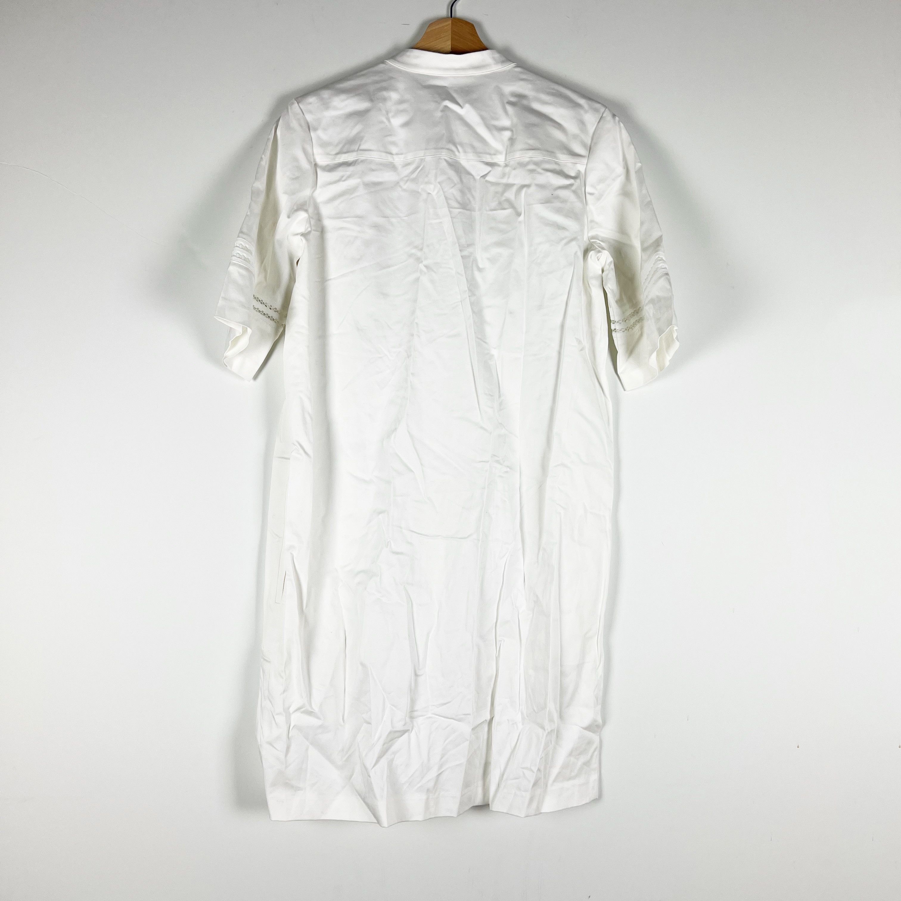 Vince NEW Vince Cotton Poplin V Neck Short Size M / US 6-8 / IT 42-44 - 4 Thumbnail