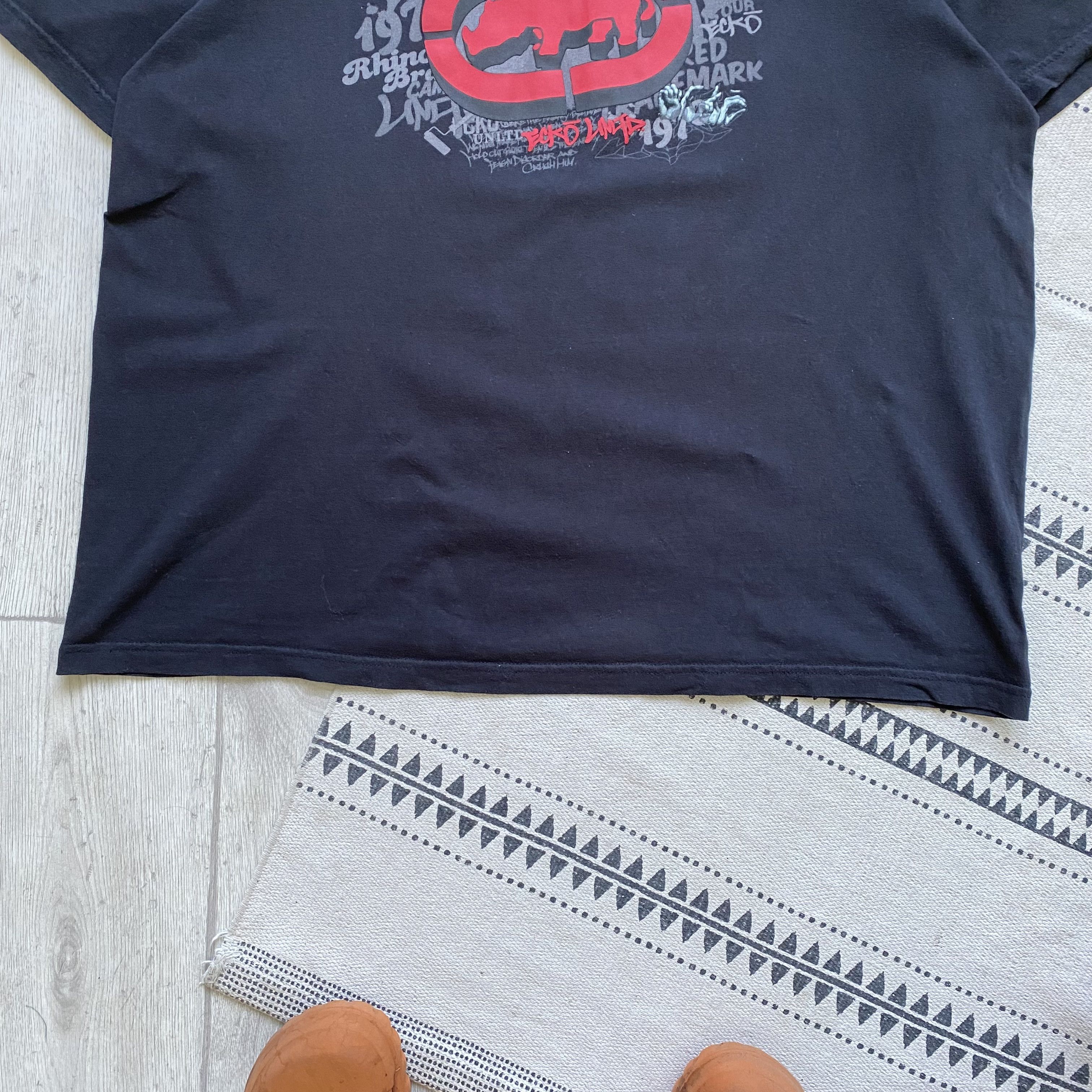 Ecko Unltd. Vintage 2000s Ecko Unltd tee center logo Affliction Tapout Size US XXL / EU 58 / 5 - 3 Thumbnail