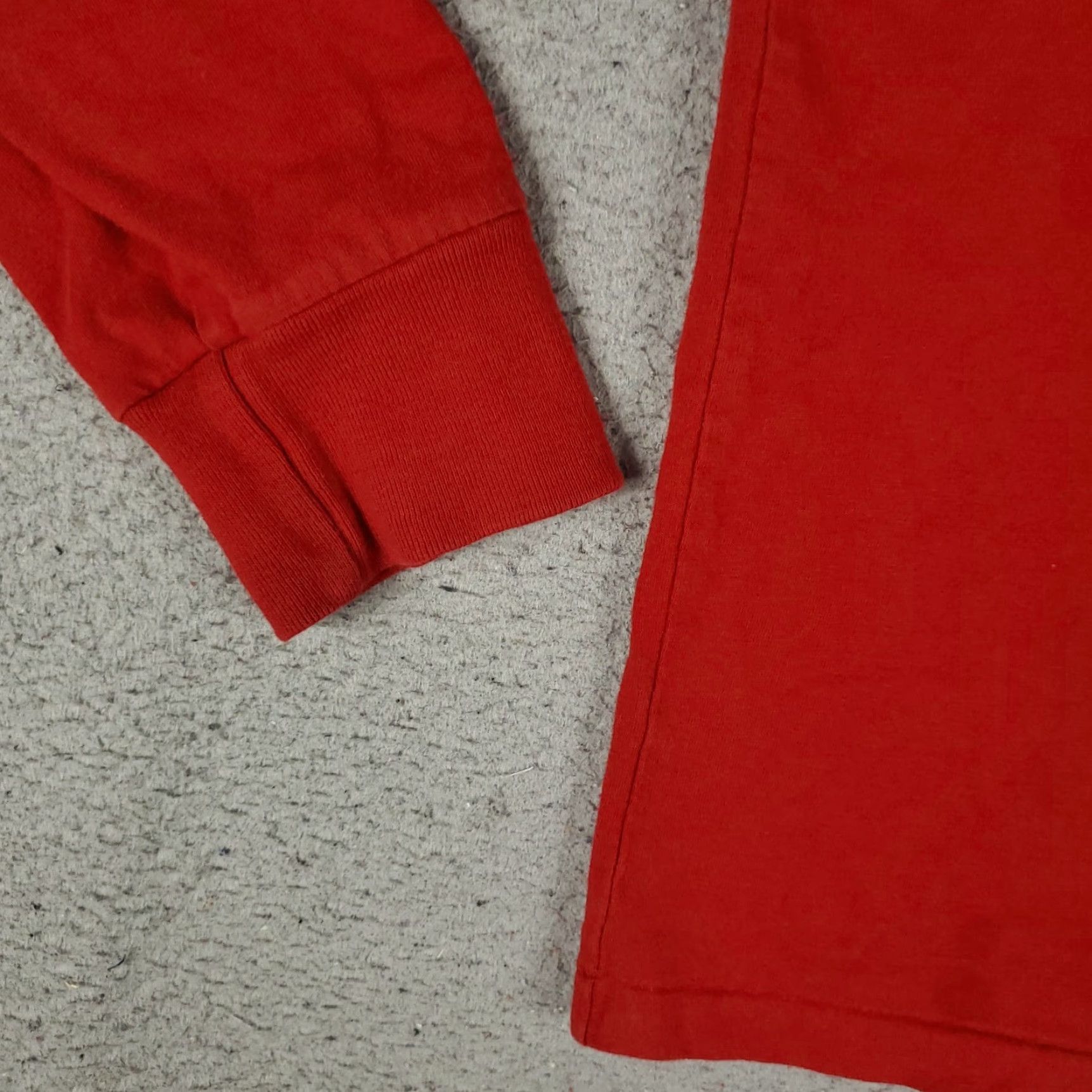Ralph Lauren Ralph Lauren Polo Shirt Mens Small Red Pony Long Sleeve Crew Neck Cotton Size US S / EU 44-46 / 1 - 4 Thumbnail