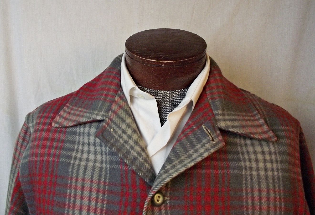 Other 1950s Vintage Chippewa Woolen Mills Mens Wool Shirt Jacket Size US L / EU 52-54 / 3 - 4 Thumbnail