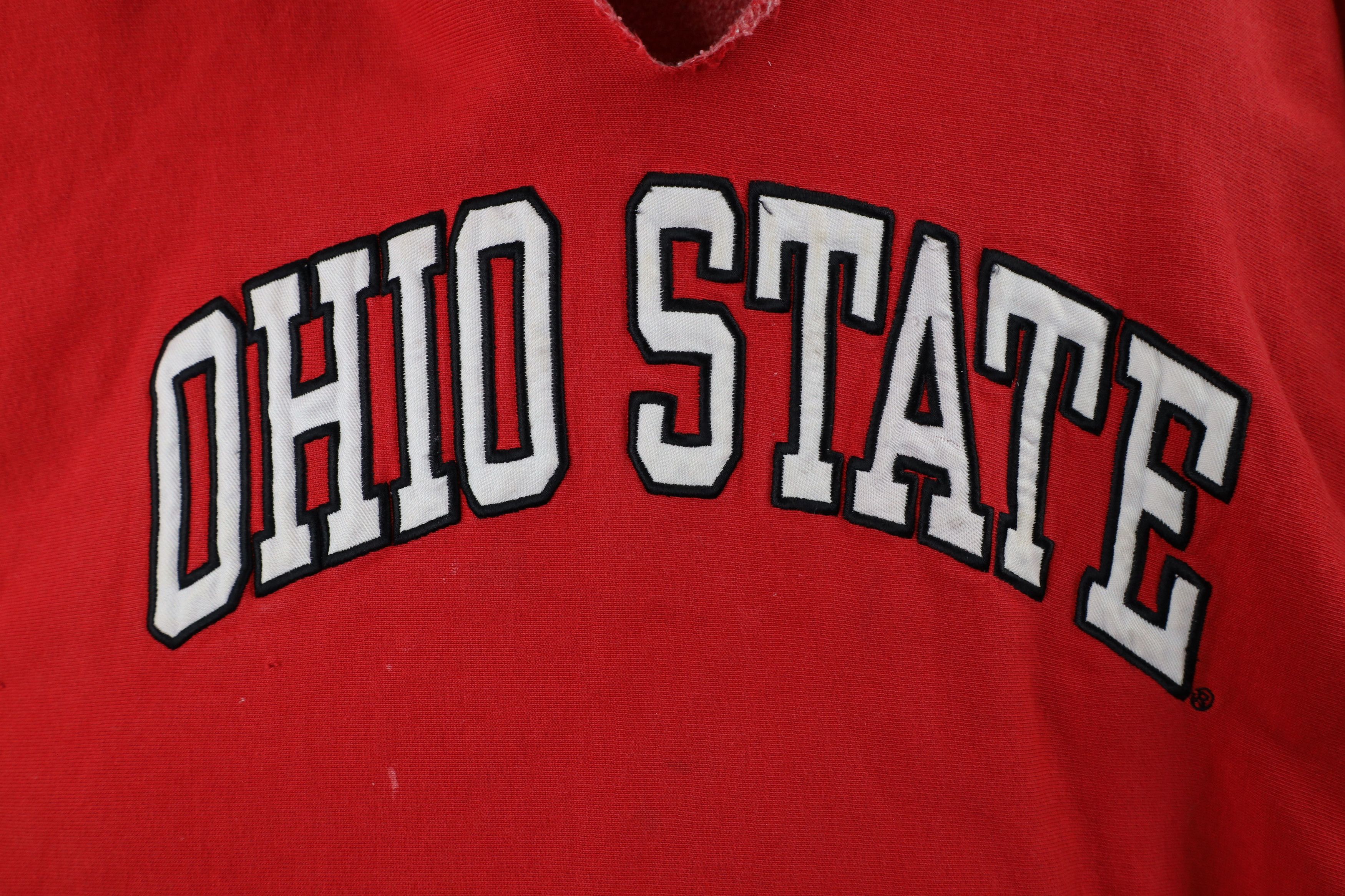 Vintage Vintage 90s Heavyweight University Hoodie Sweatshirt Size US L / EU 52-54 / 3 - 4 Thumbnail