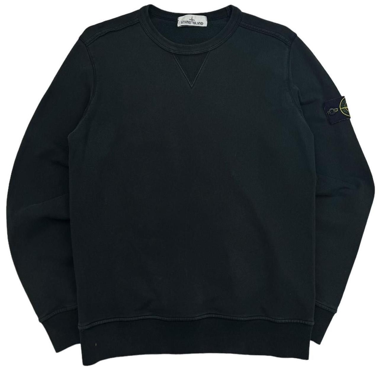 image of Stone Island Sweatshirt in Black, Men's (Size Small)