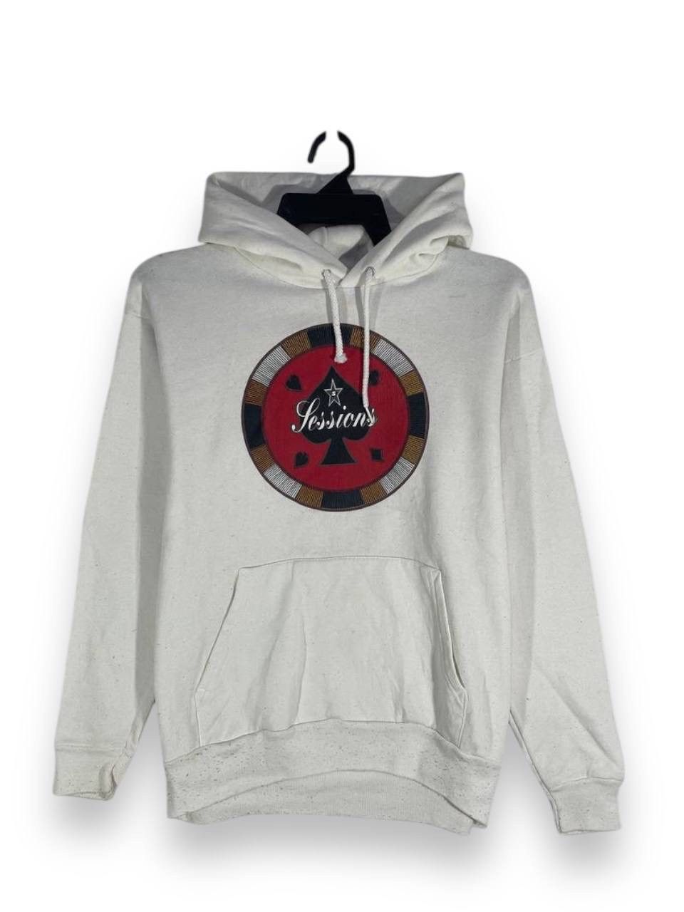 Sessions Vintage sessions skateboard skate brand hoodie jumper size L Size US L / EU 52-54 / 3 - 1 Thumbnail