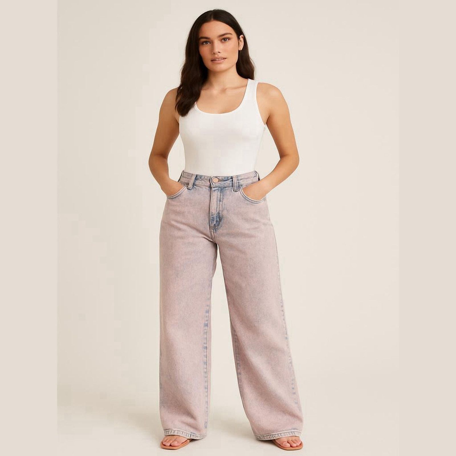 Other Y2K Acid Wash 90s Relaxed Straight Jeans Wild Fable Size 16 Size 38" / US 16 / IT 52 - 1 Thumbnail