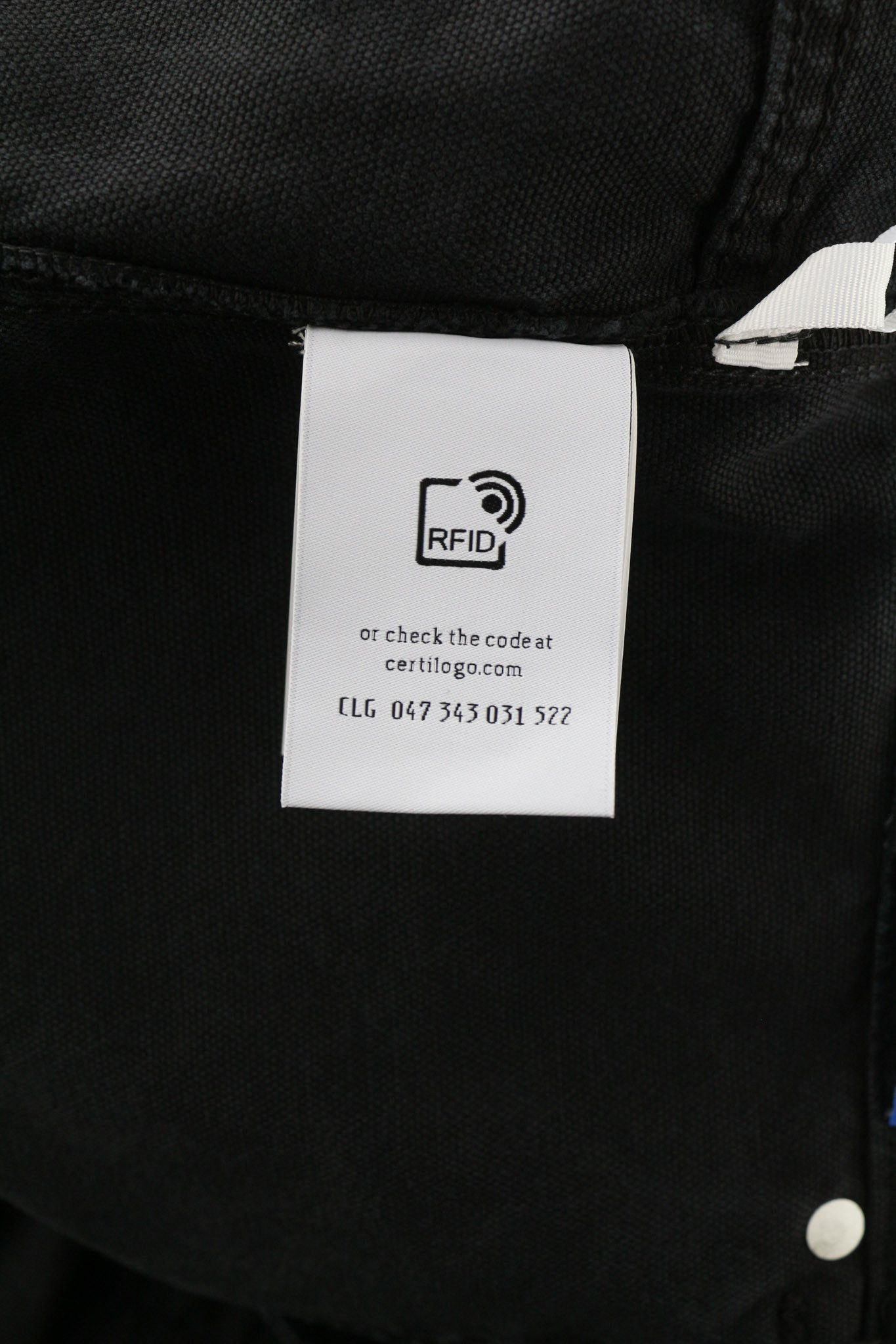 Off-White W34 Relaxed Black Cotton Dyed Cargo Button Fly 80250 Size US 34 / EU 50 - 12 Thumbnail