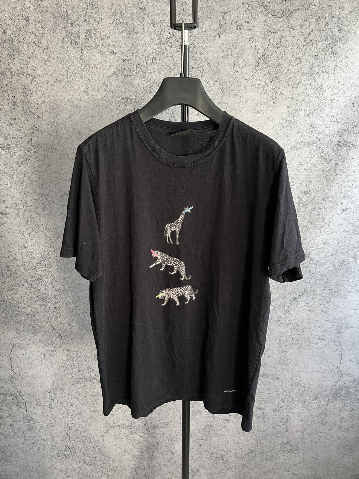 Paul Smith Paul Smith Animals Print T-Shirt Luxury Casual Tee Size L / US 10 / IT 46 - 1 Thumbnail