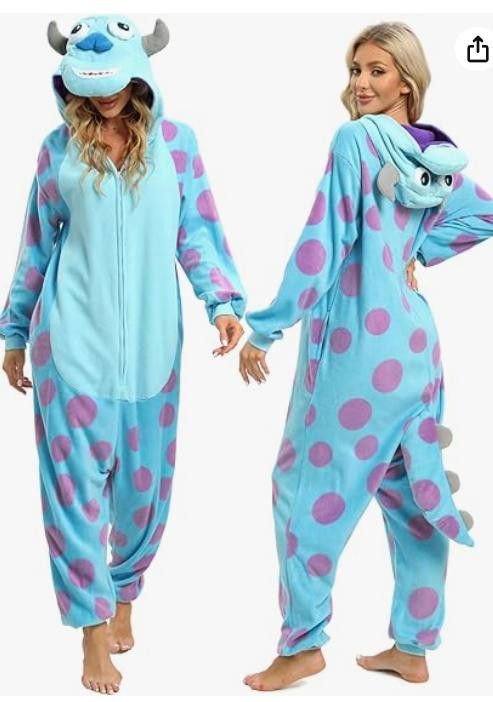 NBDN Nobrandedon Slim Fit Unisex Adult One piece Sleepwear SIZE MEDIUM Size ONE SIZE - 3 Thumbnail