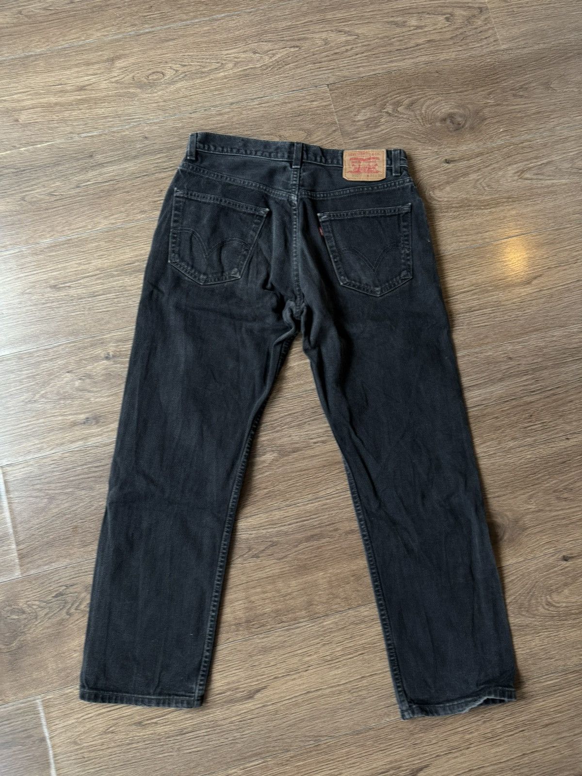 Levi's Vintage Black red tab 505 Size US 34 / EU 50 - 3 Thumbnail