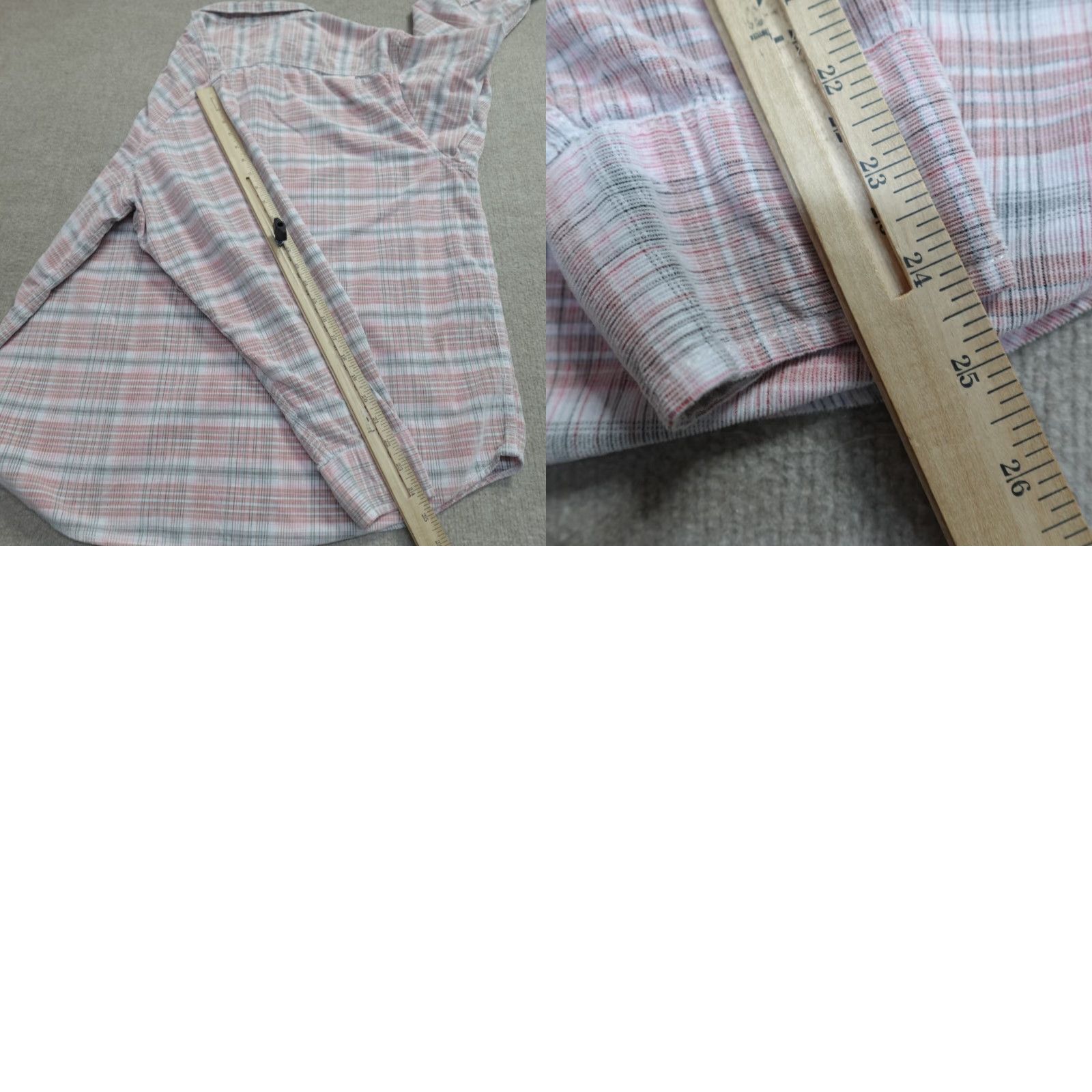 Tommy Bahama Tommy Bahama Shirt 2XL Pink Plaid Corduroy Pinwale Size US XL / EU 56 / 4 - 8 Thumbnail
