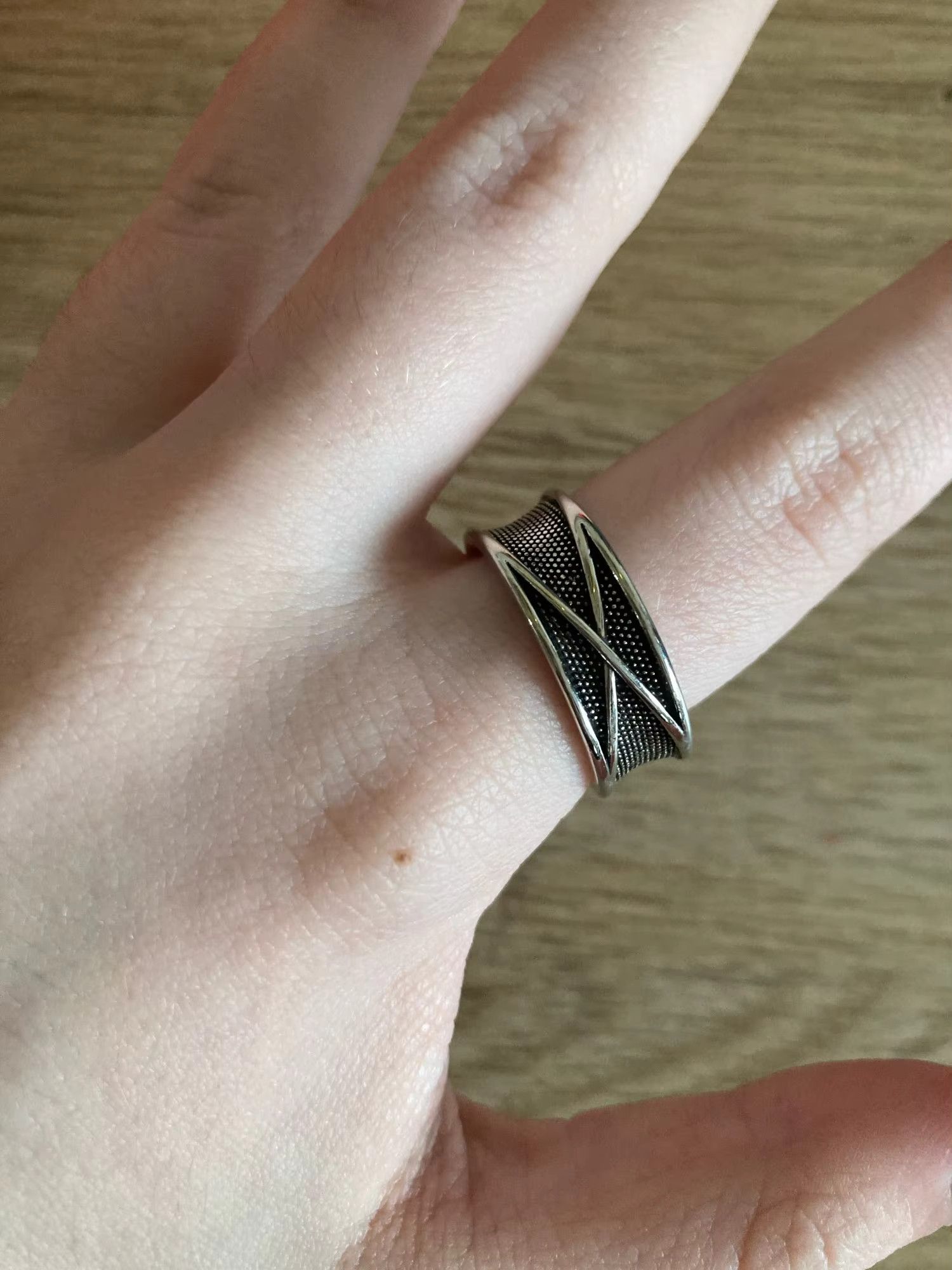 Other Celestial Doom: Handmade Goku Black Time Ring Size ONE SIZE - 1 Thumbnail