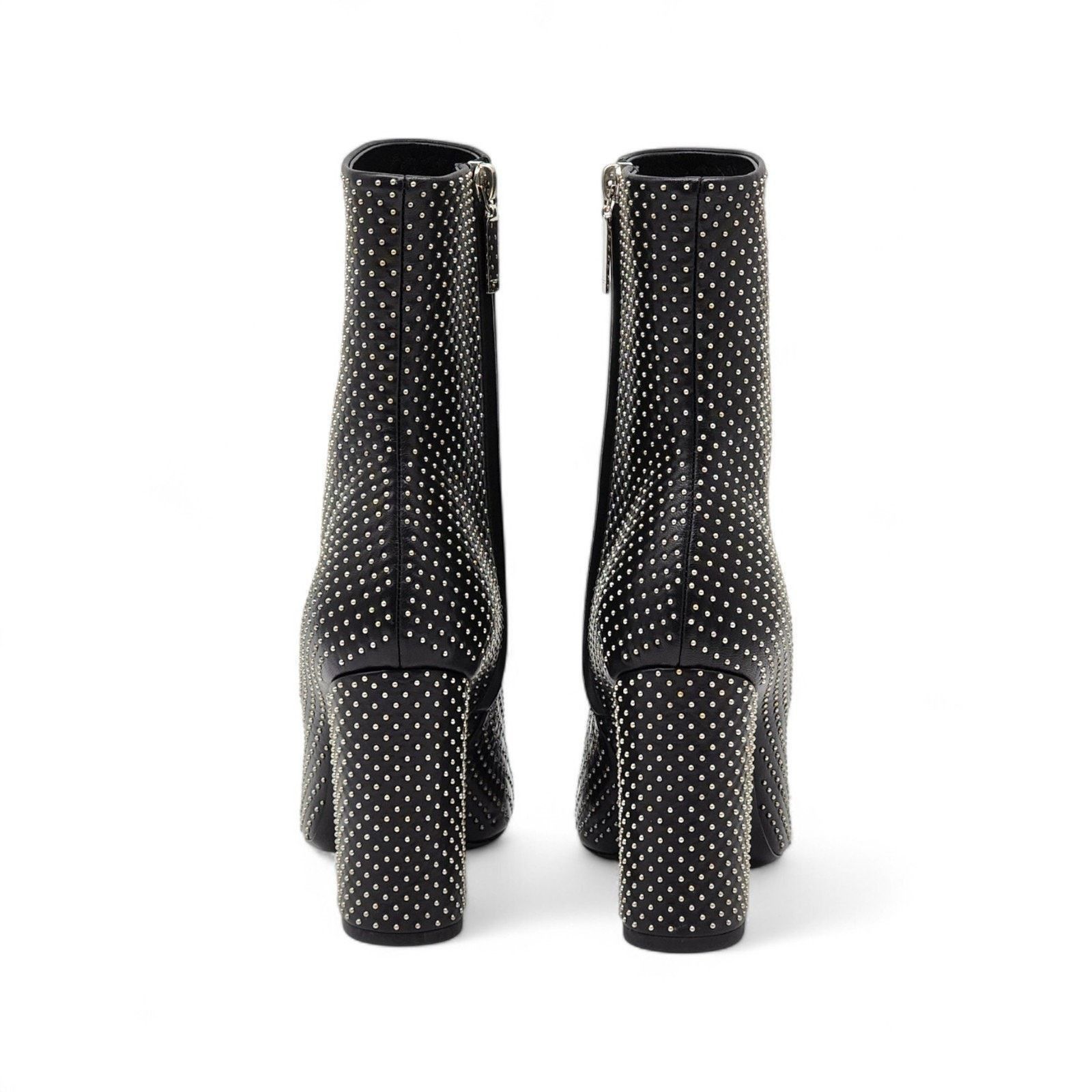Saint Laurent Paris Women's Leather Studded Boots 592593 EU 36 US 5.5 New $2250 Size US 6 / IT 36 - 5 Thumbnail