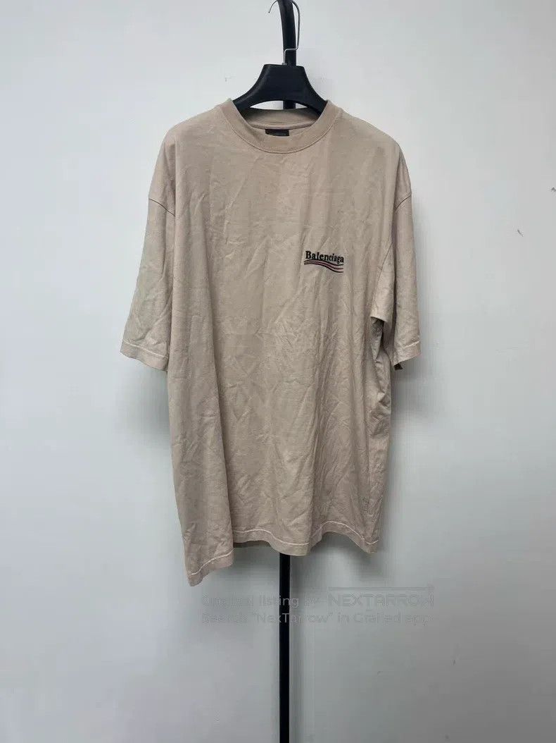 Balenciaga Balenciaga Alphabet Logo Printed Round Neck Short Sleeve T Size US S / EU 44-46 / 1 - 1 Thumbnail