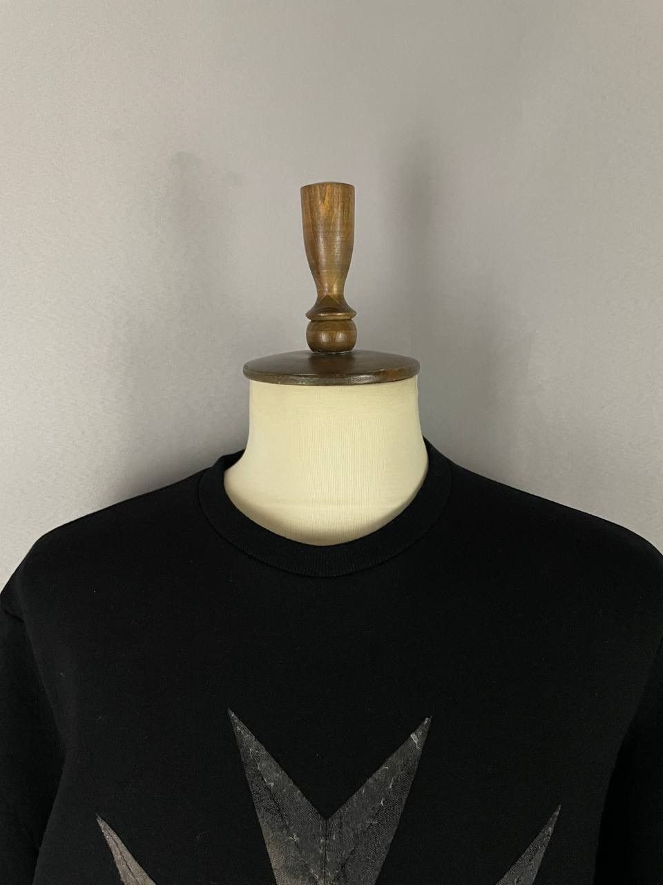 Neil Barrett Neil Barrett Crewneck Sweatshirt Black Size US XXL / EU 58 / 5 - 3 Thumbnail