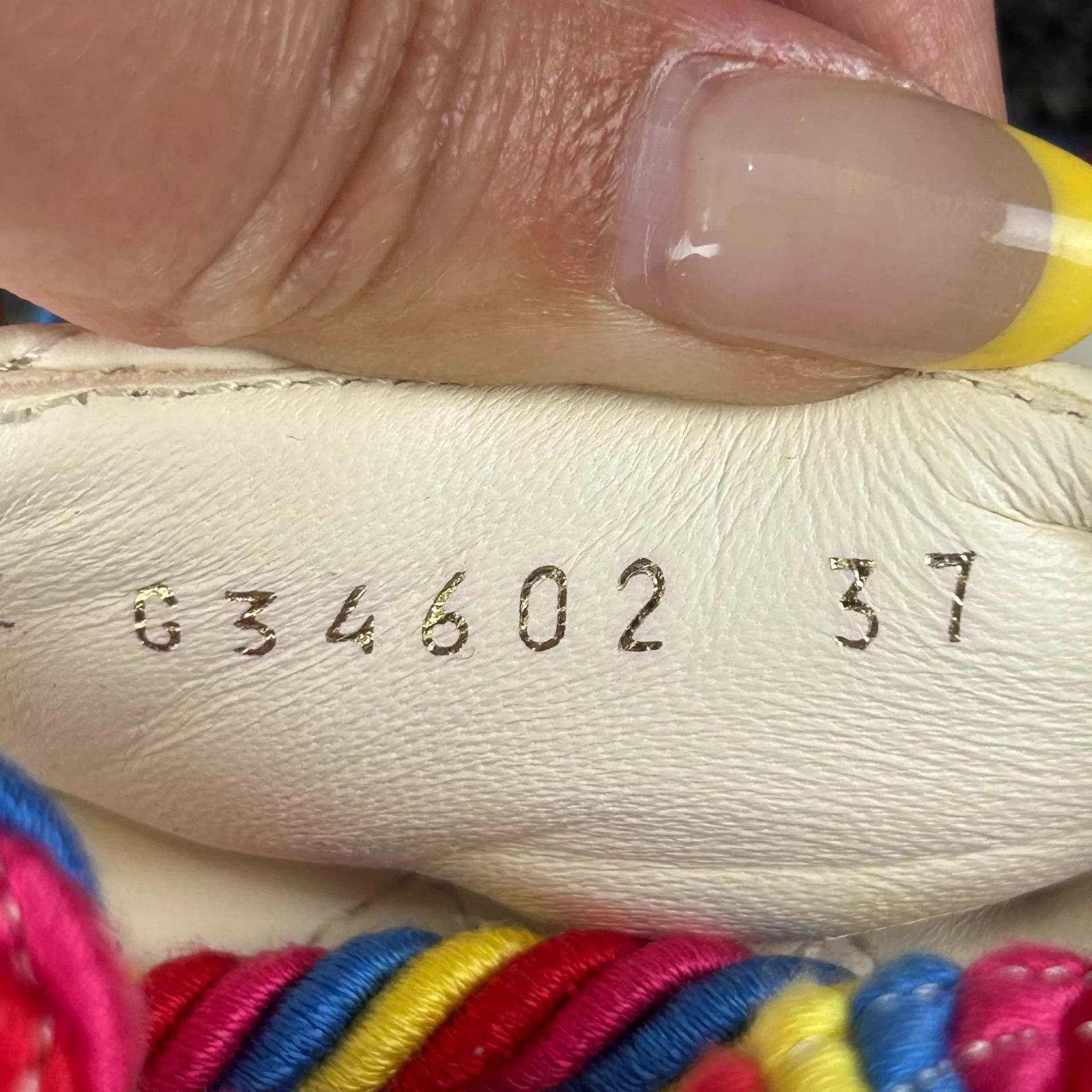 Chanel Chanel Rainbow Woven Sandal Wooden Sole Size 37 Size US 6.5 / IT 36.5 - 7 Thumbnail