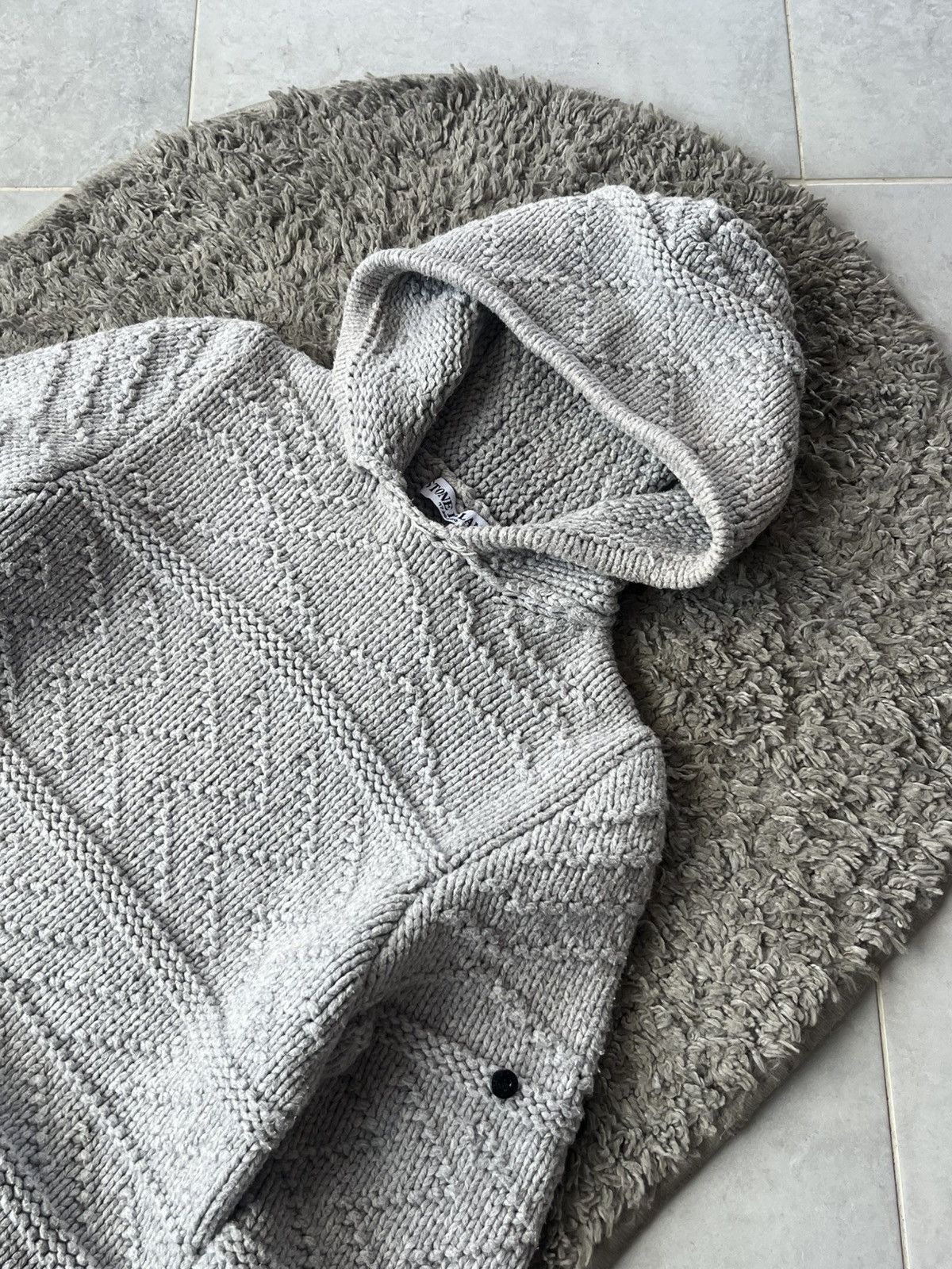 Stone Island Vintage Knitwear Hoodie Stone Island MADE IN ITALY LI Size US S / EU 44-46 / 1 - 3 Thumbnail