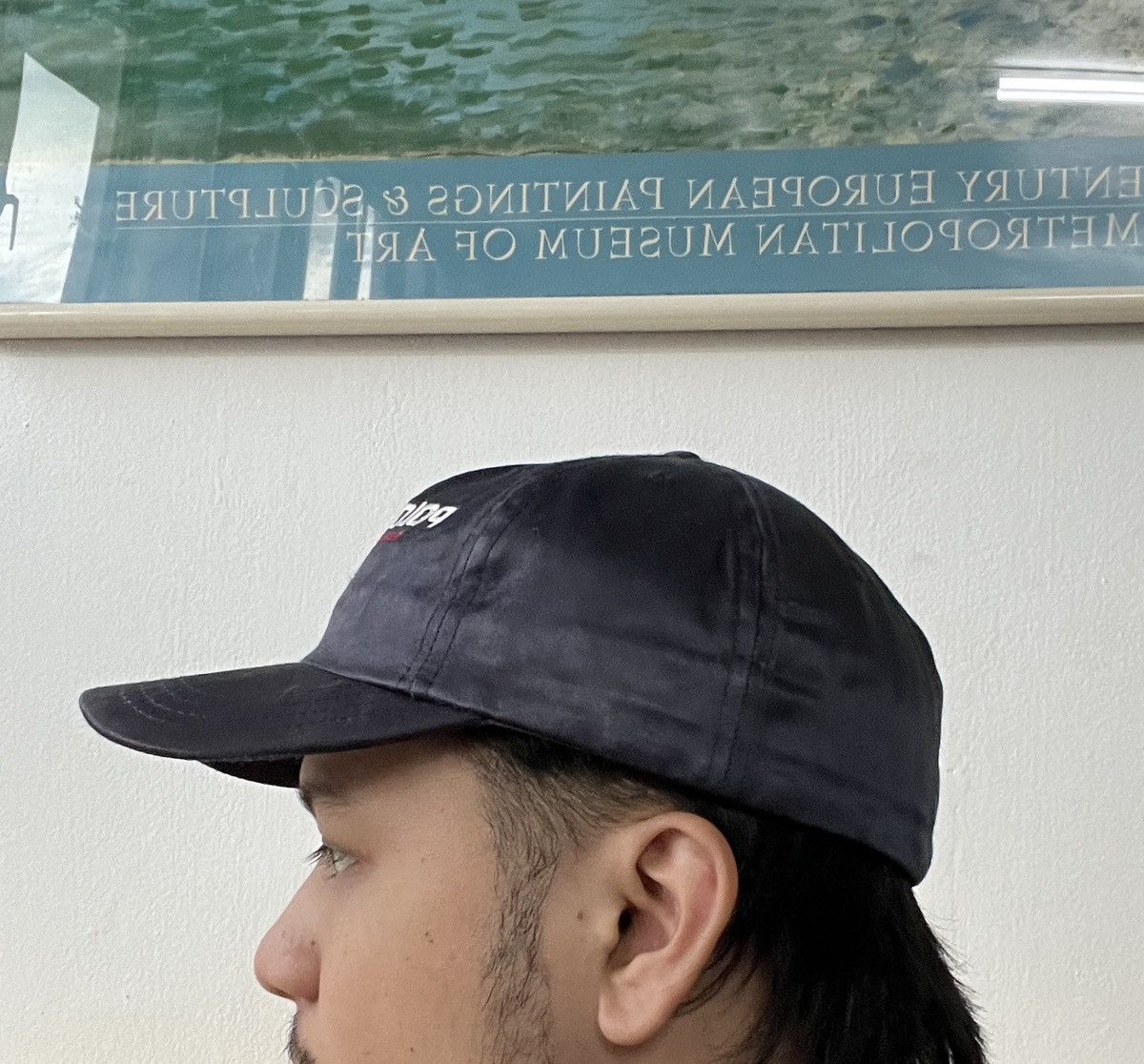 Polo Ralph Lauren × Ralph Lauren × Ralph Lauren Sport Vintage Polo Sport Satin Full Cap Hat Size ONE SIZE - 6 Thumbnail