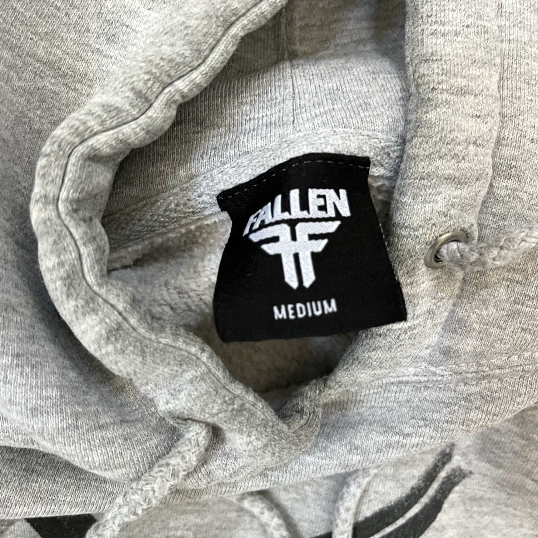 Vintage Fallen Footwear Hoodie Y2K Medium Skate Pullover Thomas Cole Mystery Zero Vtg Mens Hoodie Reg Gray Size US M / EU 48-50 / 2 - 6 Thumbnail