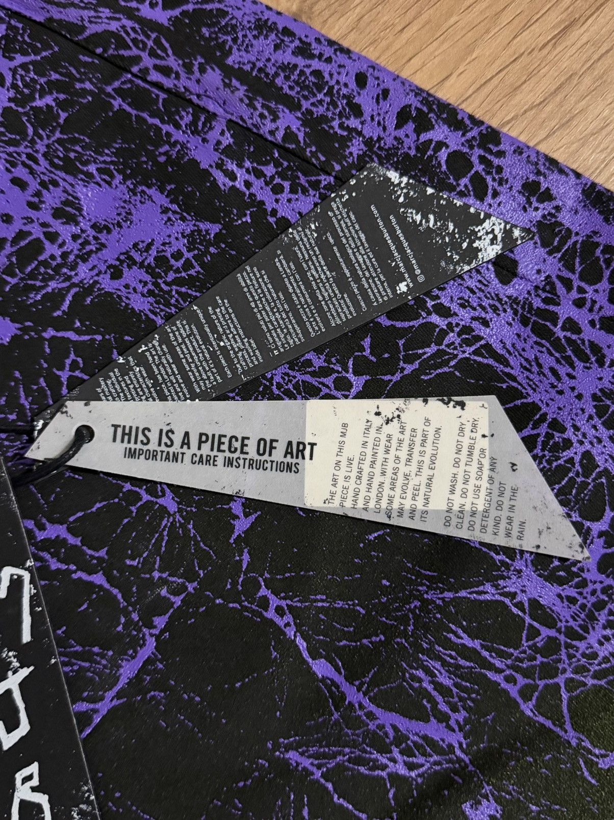 Marc Jacques Burton Marc Jacques Burton “Neon Splatter” Slim-Fit Jeans Size US 29 - 7 Thumbnail