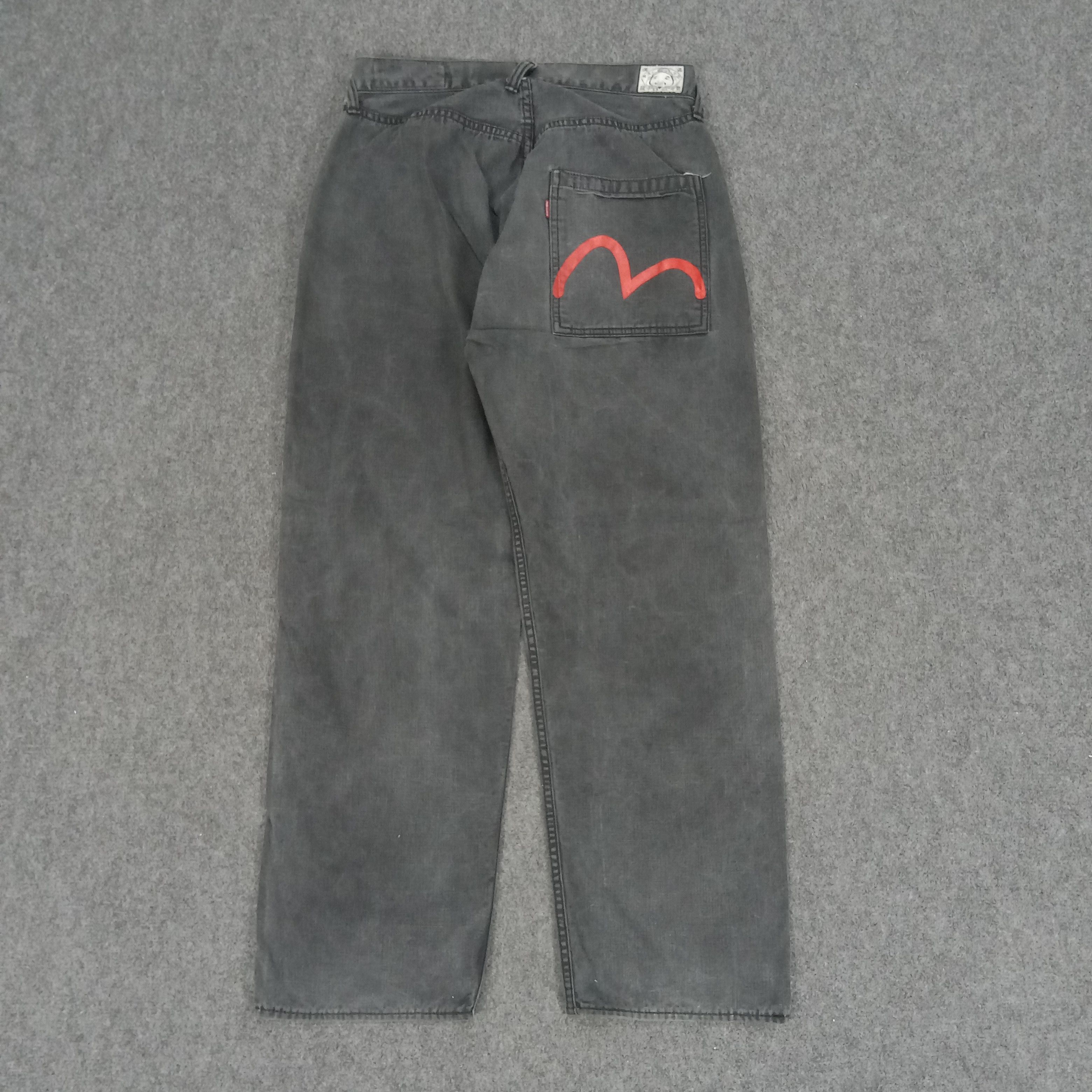 Evisu × Japanese Brand × Vintage Evisu Yamane Japanese Daicock Custom Art Denim Jeans Size US 30 / EU 46 - 6 Thumbnail