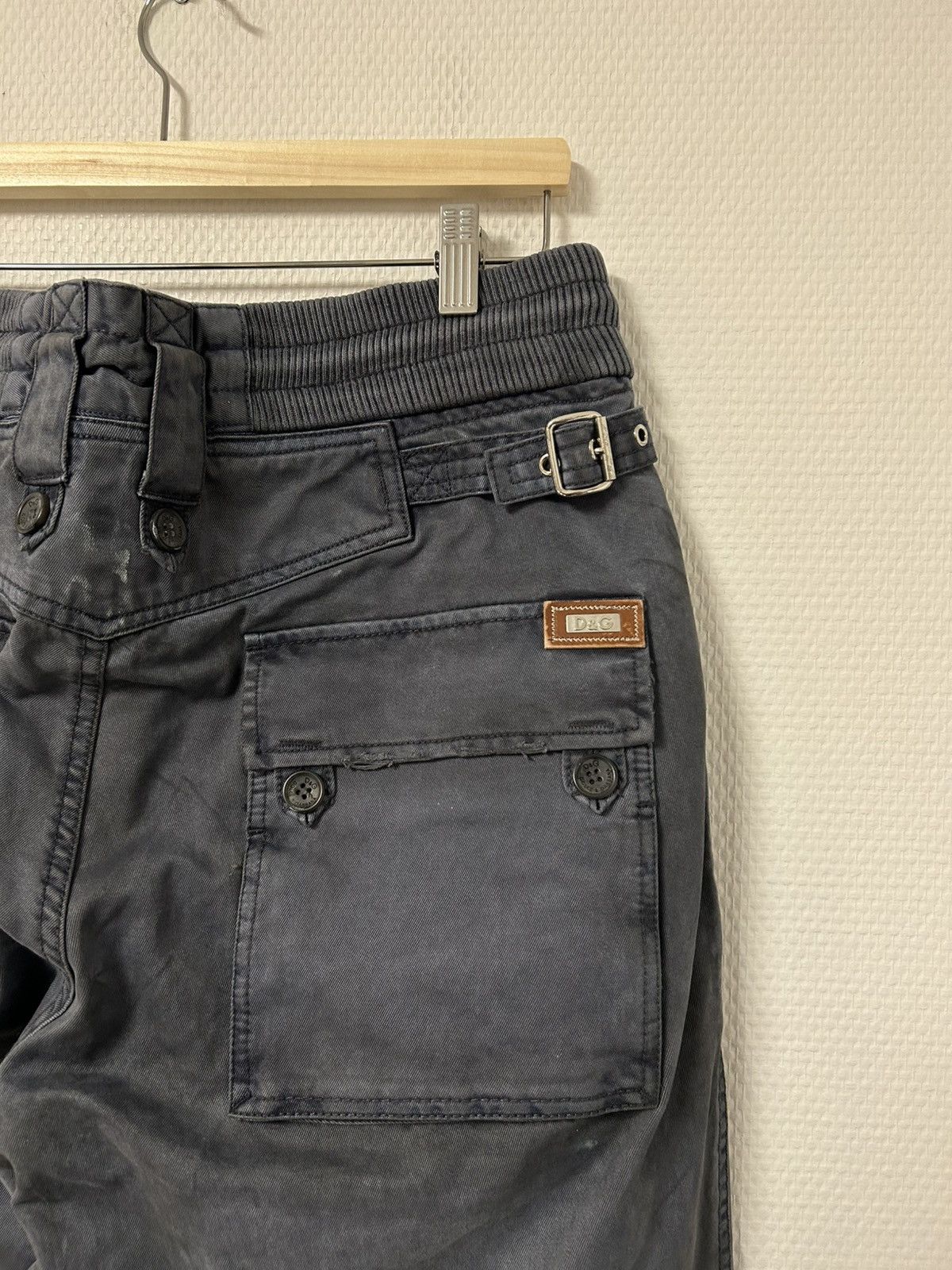 Dolce & Gabbana SS2011 Garment-Dyed Heavy Military Canvas Pants Size US 32 / EU 48 - 10 Thumbnail