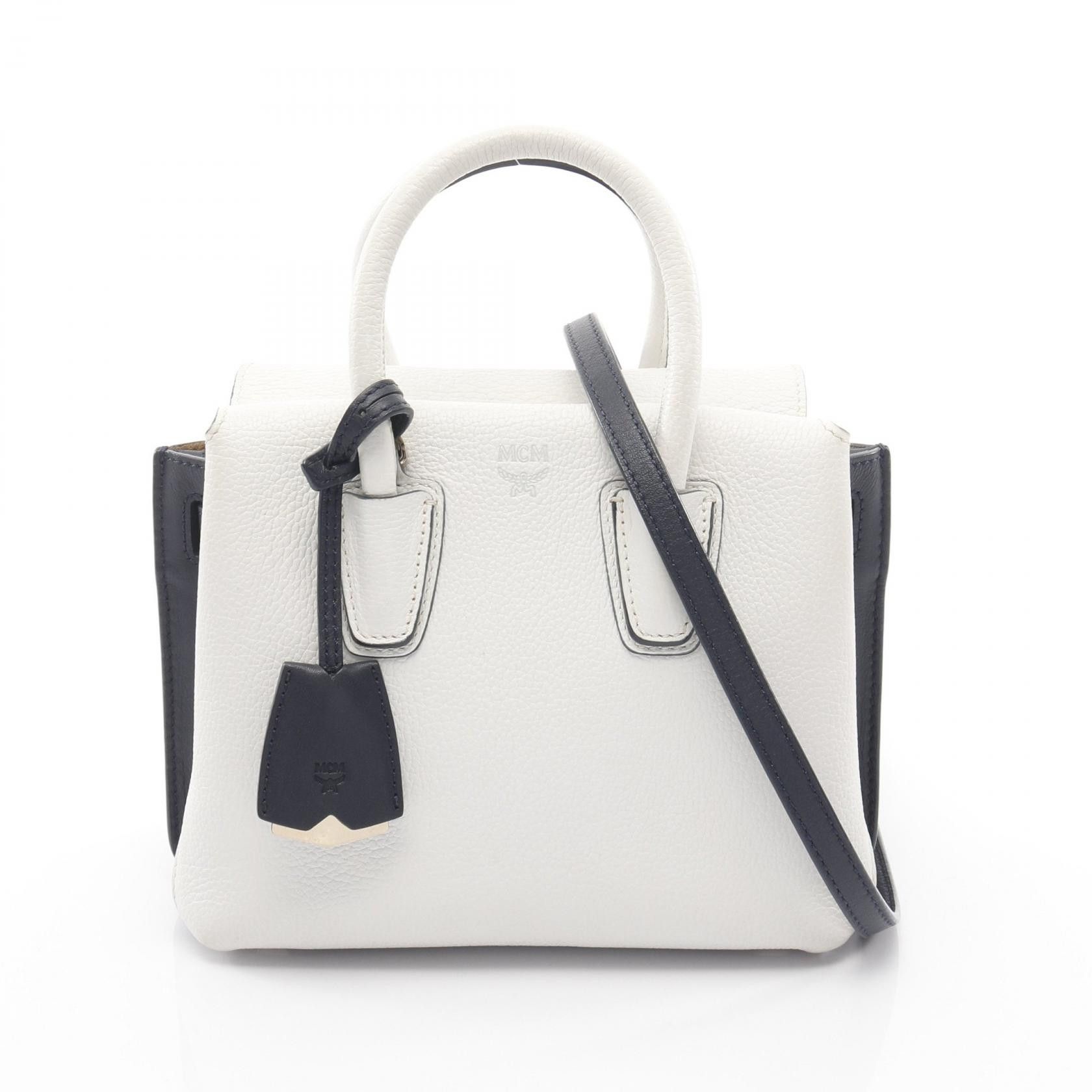 MCM MCM MCM MILLA Leather Handbag Leather Handbag DUTY FREE for USA Size ONE SIZE - 1 Thumbnail