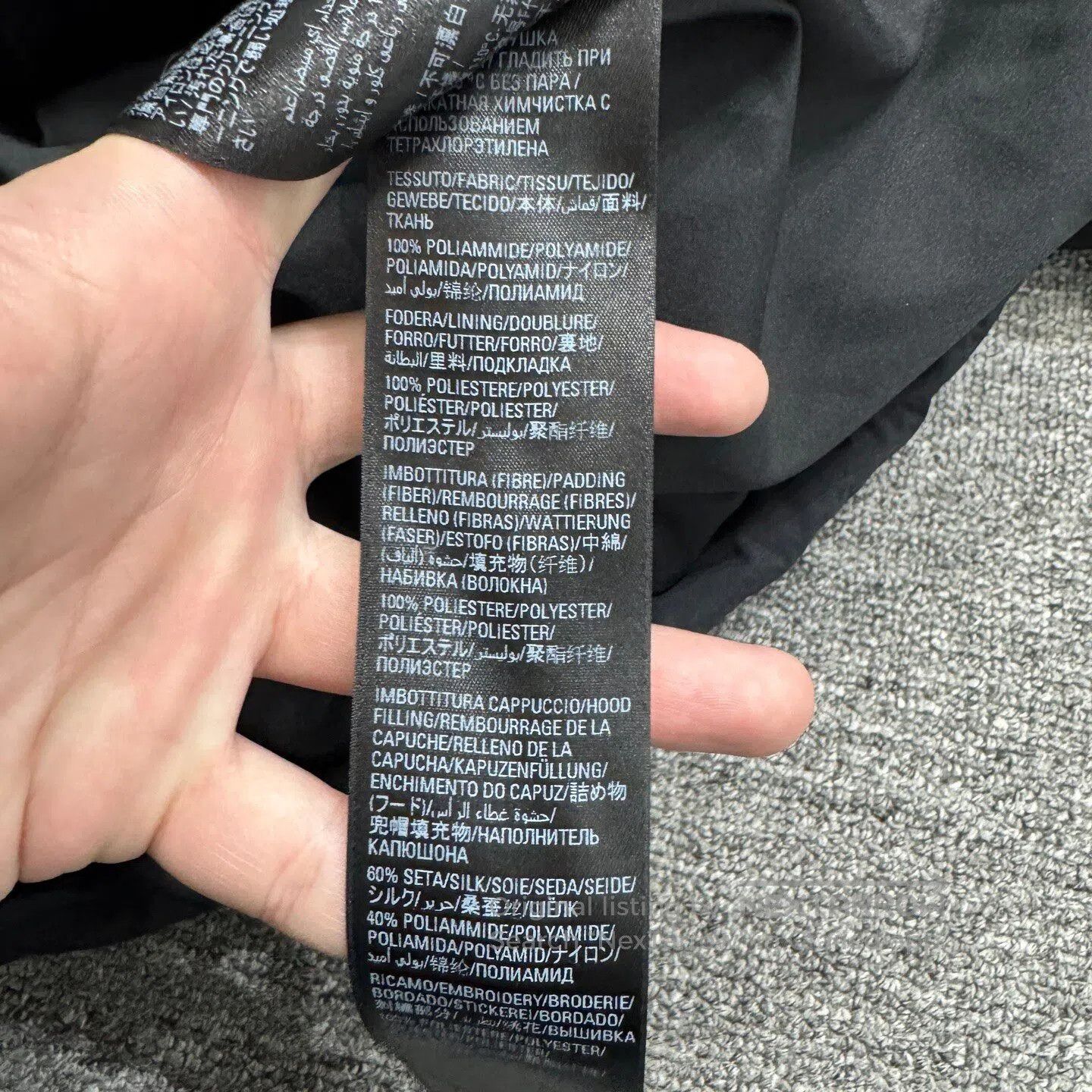 Balenciaga Balenciaga Double-loop embroidered cotton coat| Size US XL / EU 56 / 4 - 4 Thumbnail