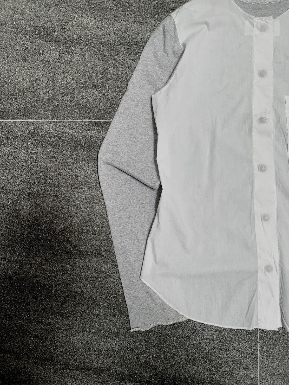 Maison Margiela 2000s MM6 Hybrid Longsleeve Shirt Size M / US 6-8 / IT 42-44 - 3 Thumbnail